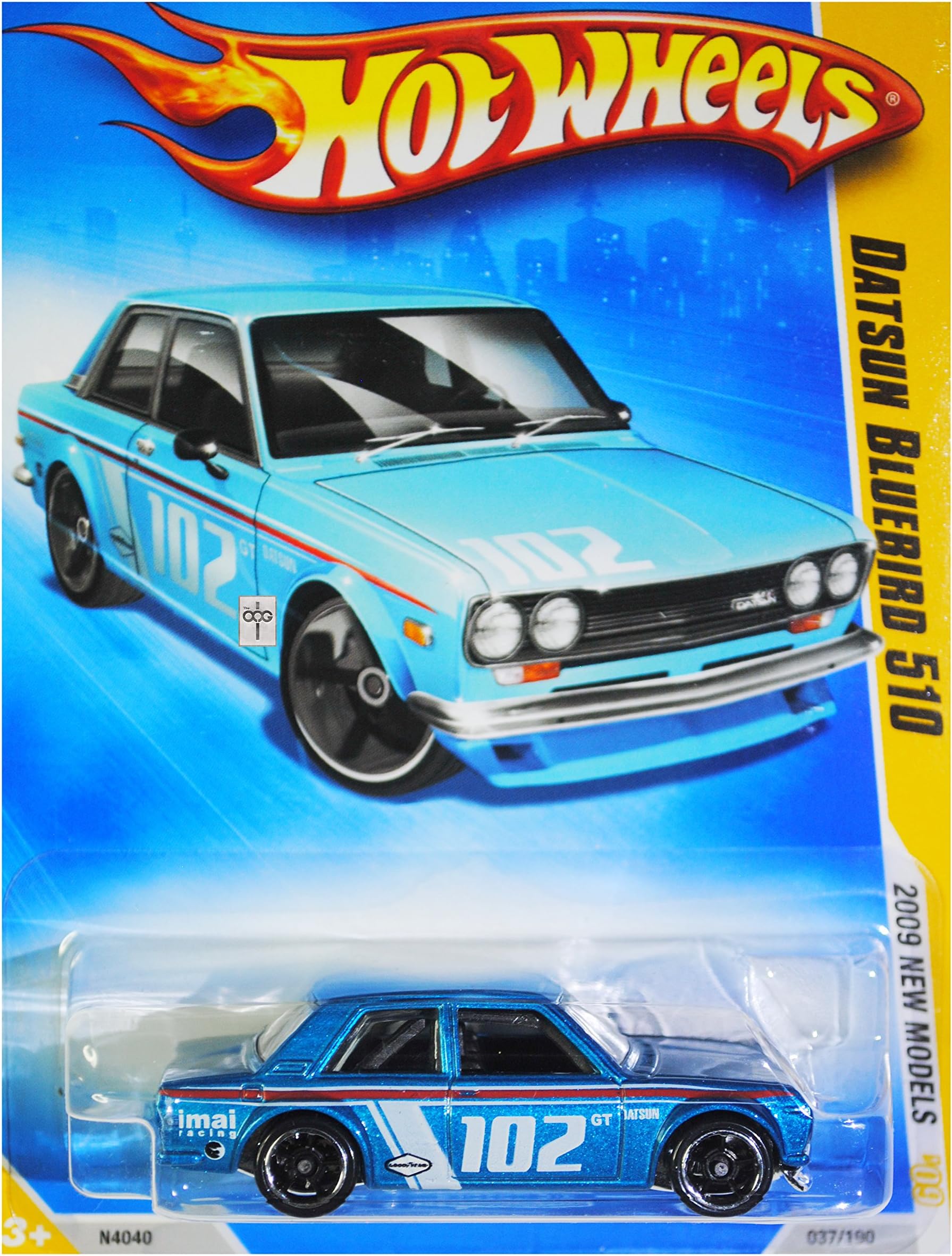 Hot Wheels 2009 New Models Datsun Bluebird 510 w/ Black OH5SPs