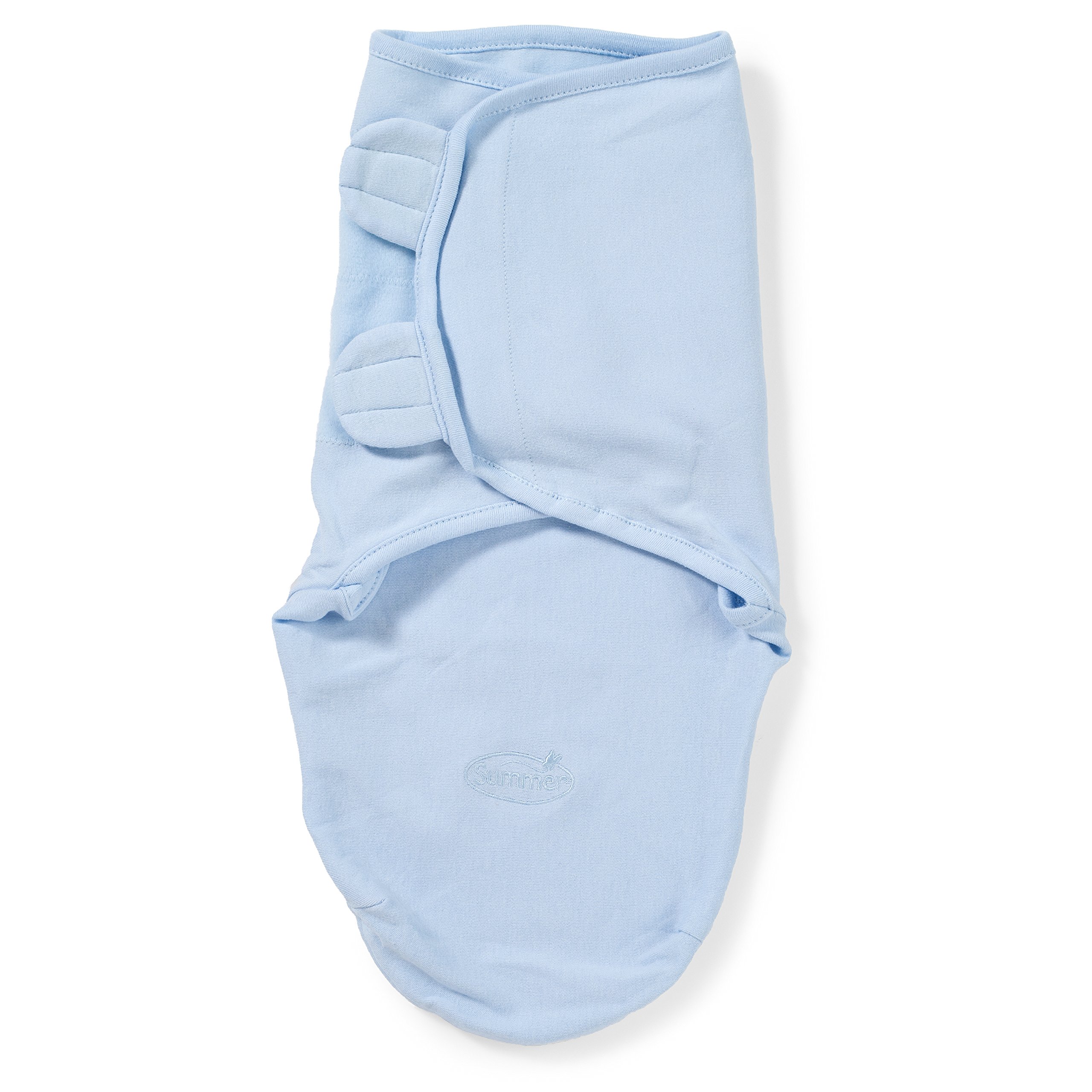 Summer Infant SwaddleMe Adjustable Infant Wrap, Blue, Small/Medium (Discontinued by Manufacturer)