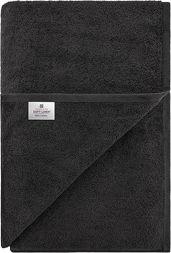 Miniatura 826 de American Soft Linen - Juego de 4 toallas de baño, 100% de algodón turco de 27 x 54 pulgadas, toallas de baño extragrandes, toallas para ducha