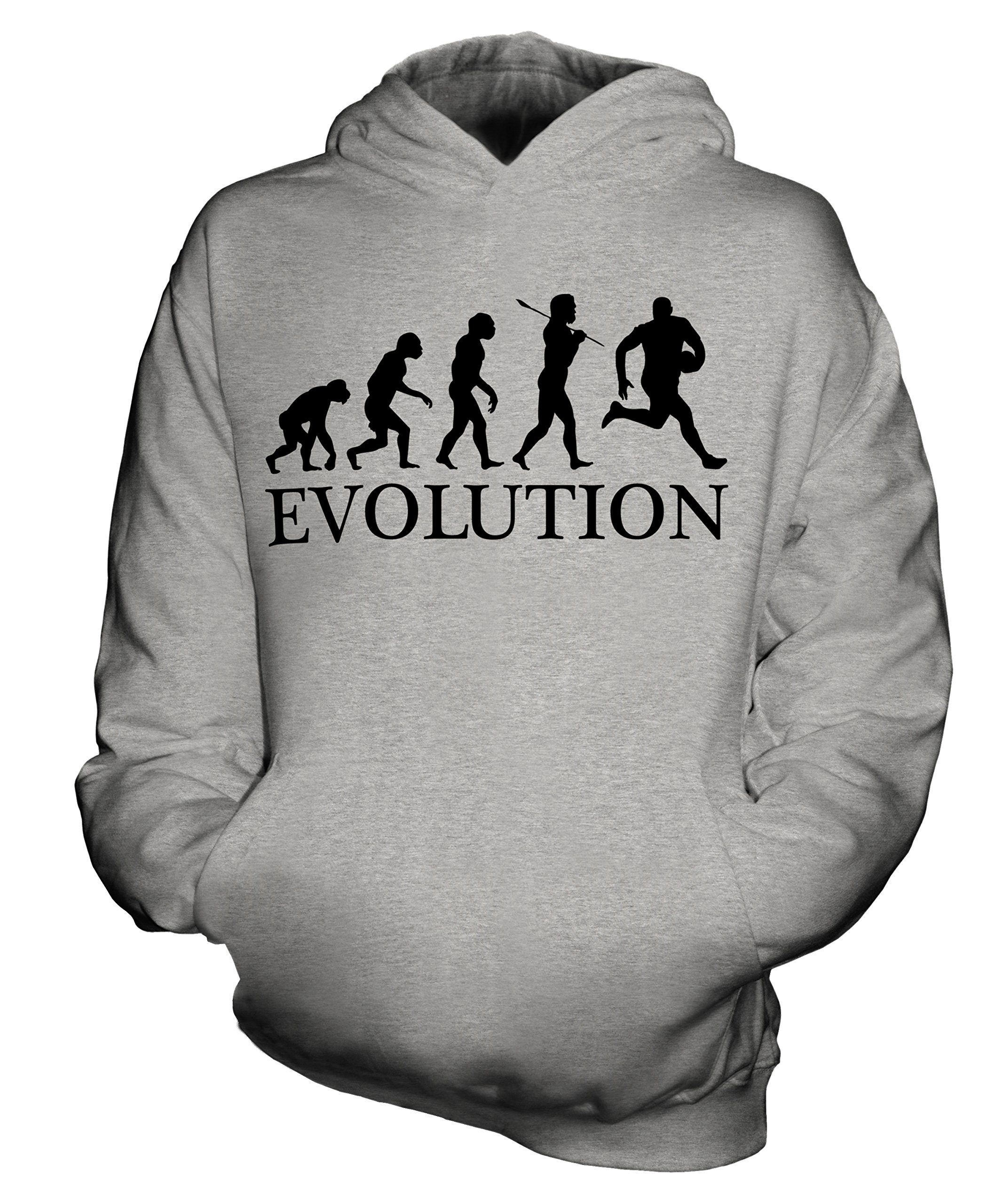 Candymix Australian Football Evolution des Menschen Unisex Kinder Jungen/Mädchen Kapuzenpullover