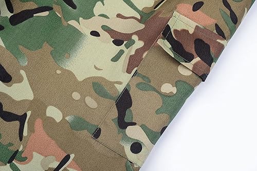 Miniatura 5 de ReliBeauty Disfraz de soldado, uniforme de camuflaje del ejército