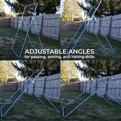 Miniatura 3 de MAVIK Red de rebote de voleibol  Gran equipo de entrenamiento de voleibol ajustable de 7 x 4 pies  Regalo para niñas, niños, niños  Entrenador