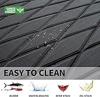 Vista 15 de Fullfire Suelo de lancha – Cubierta de espuma EVA para lanchas – Alfombra marina autoadhesiva para lanchas de motor, yate, kayak, RV