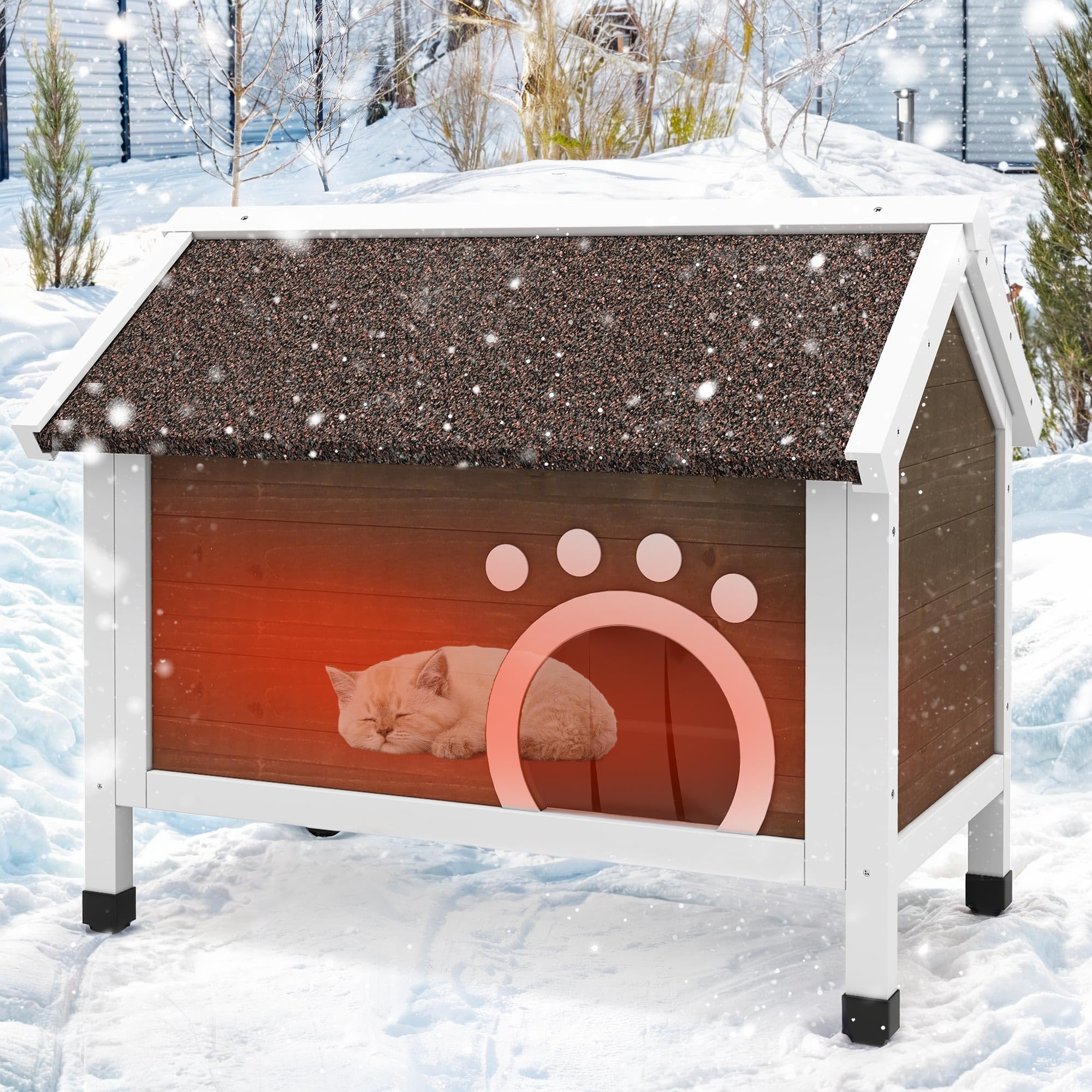 Feral For Winter, Huge Insulated Cat Outdoor Cat House