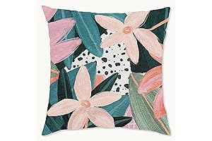 Wynwood Studio Retro Tropical Indoor Decorative Throw Pillow