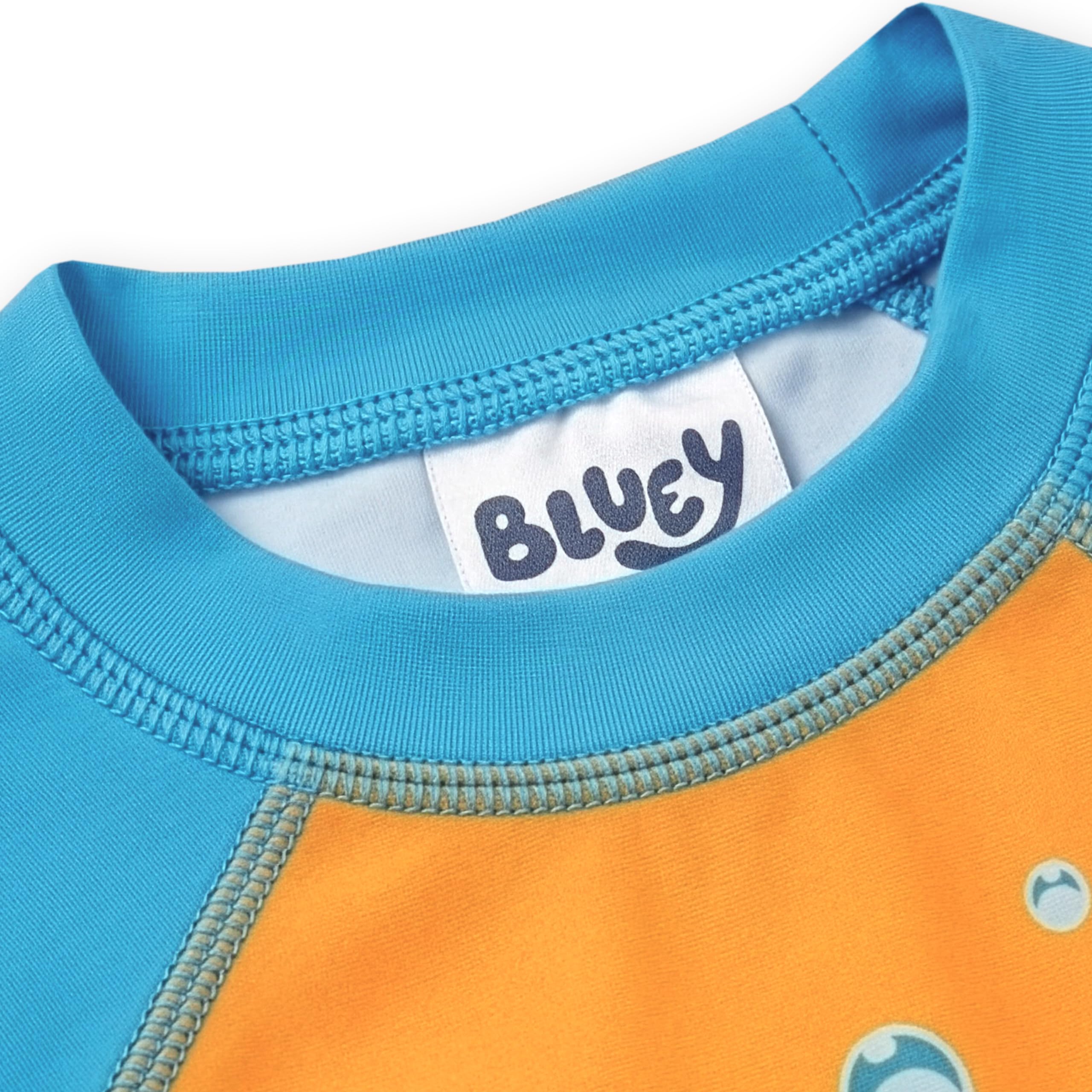 BlueY Costume Piscina Bambino, Costumi Bambini Due Pezzi, Costume Nuoto Bambino Manica Lunga, età 18 Mesi - 8 Anni