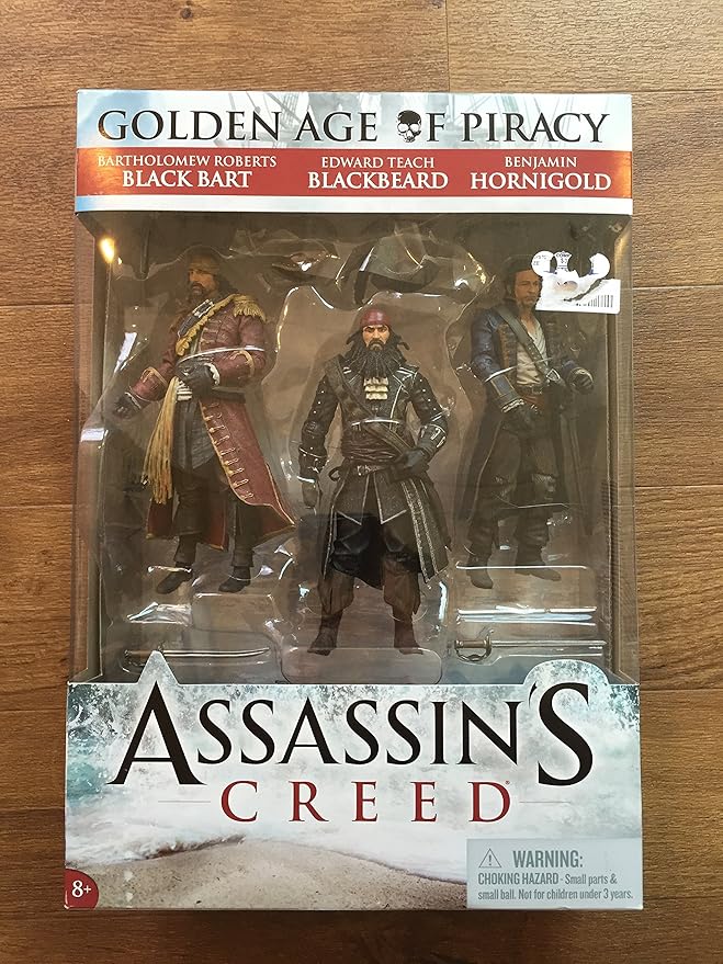Netflix's Assassin's Creed Series to Delve into One of Ancient Rome's Greatest Disasters 8 91or4ZJrknL. AC SY879 McFarlane Toys Series 1 Assassins Creed Pirate Action Figure, 3-Pack