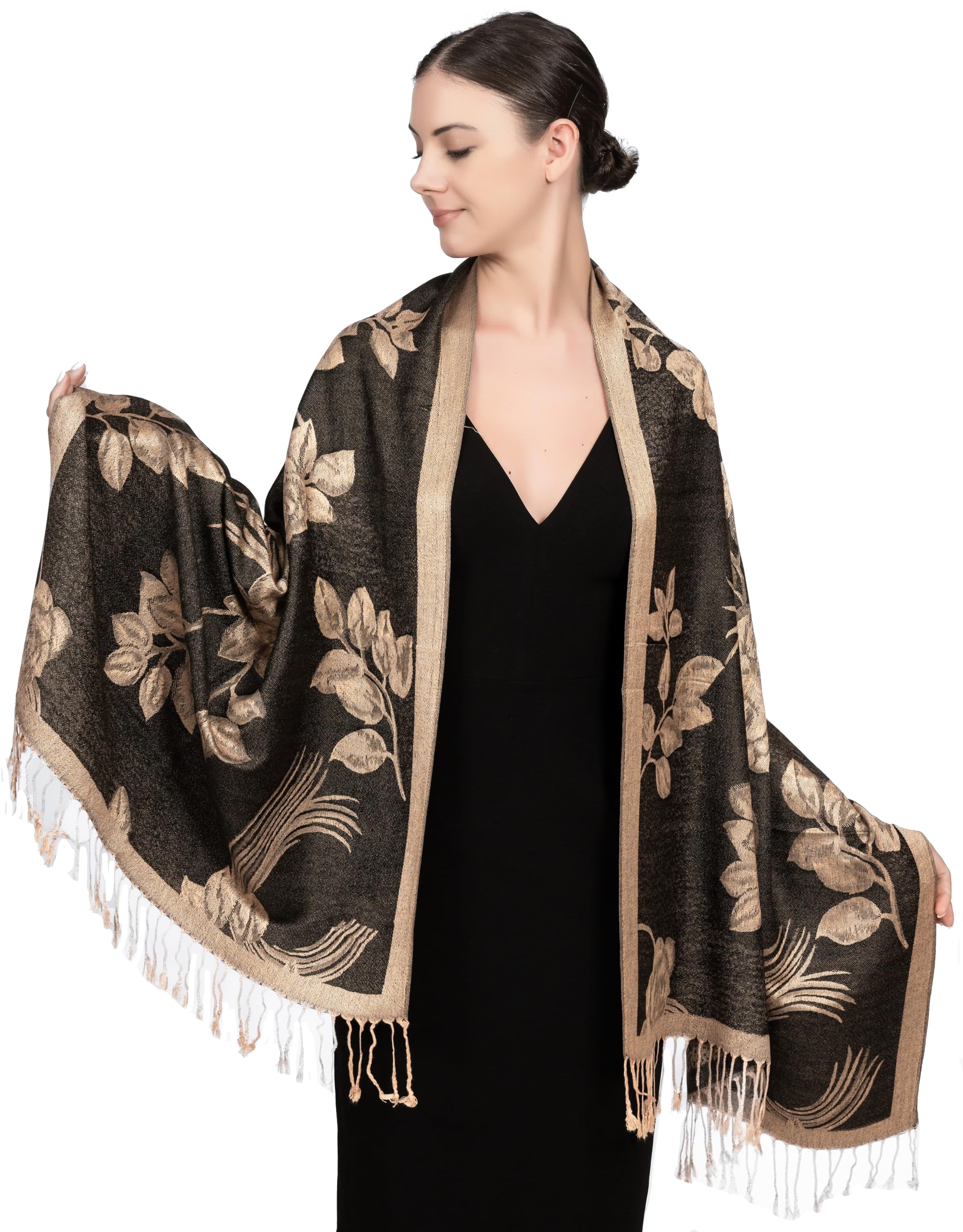 Achillea Women's E-002 Pashmina Shawl