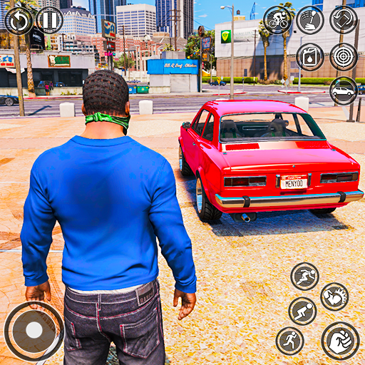 Open-World-Gangsterkampf-Offline-Kriminalitätssimulator 3D