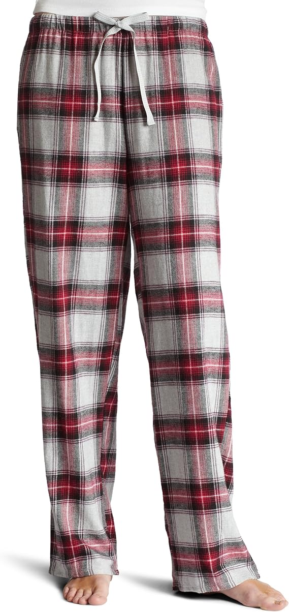 Nautica Women's Flannel Sleepwear Bottom,Sterling Grey,XSmall at