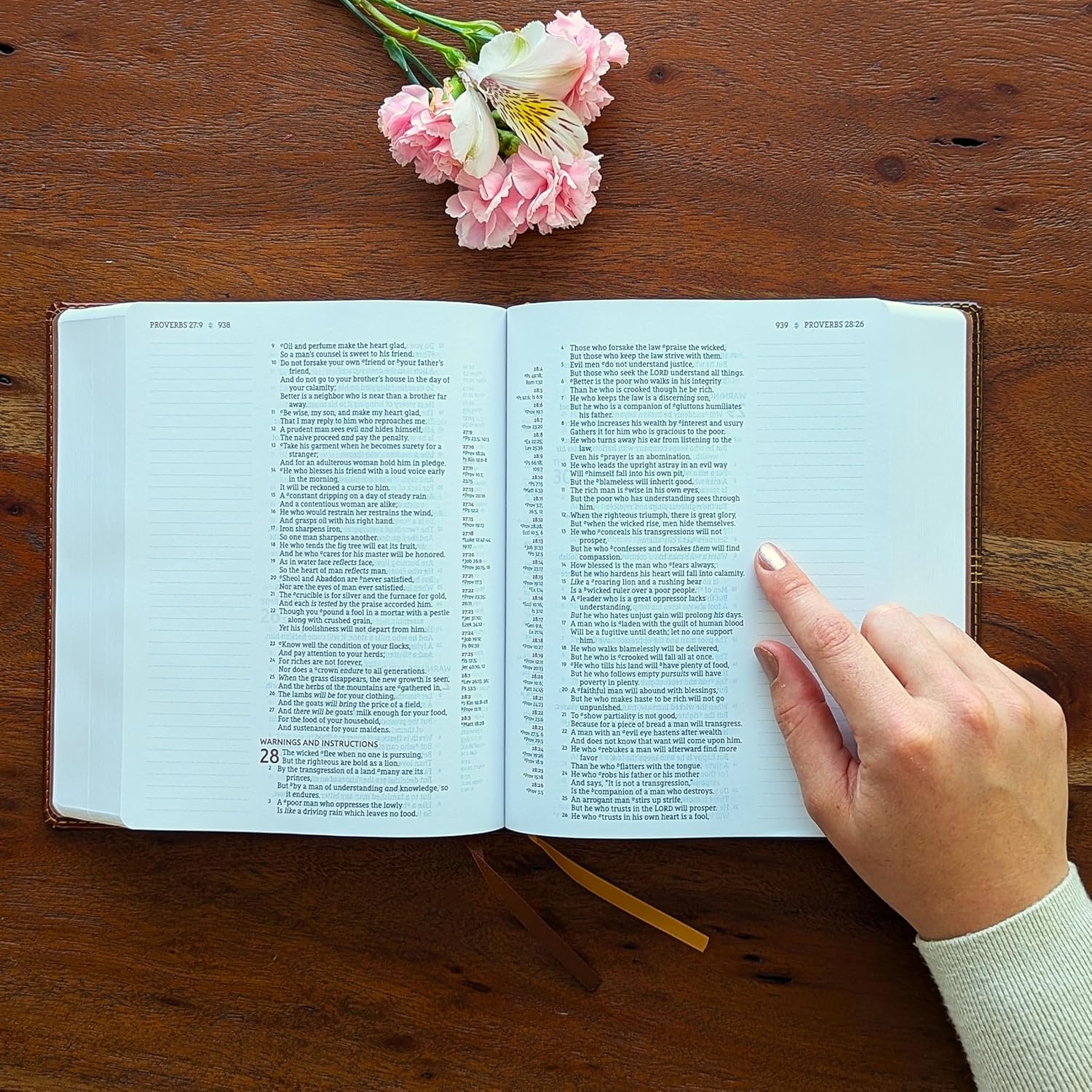 Personalized NASB Journaling Bible | New American Standard 1995 | Custom Engraved Name | Hardcover Wide Margin Study Bible | Christian Gift for Men & Women