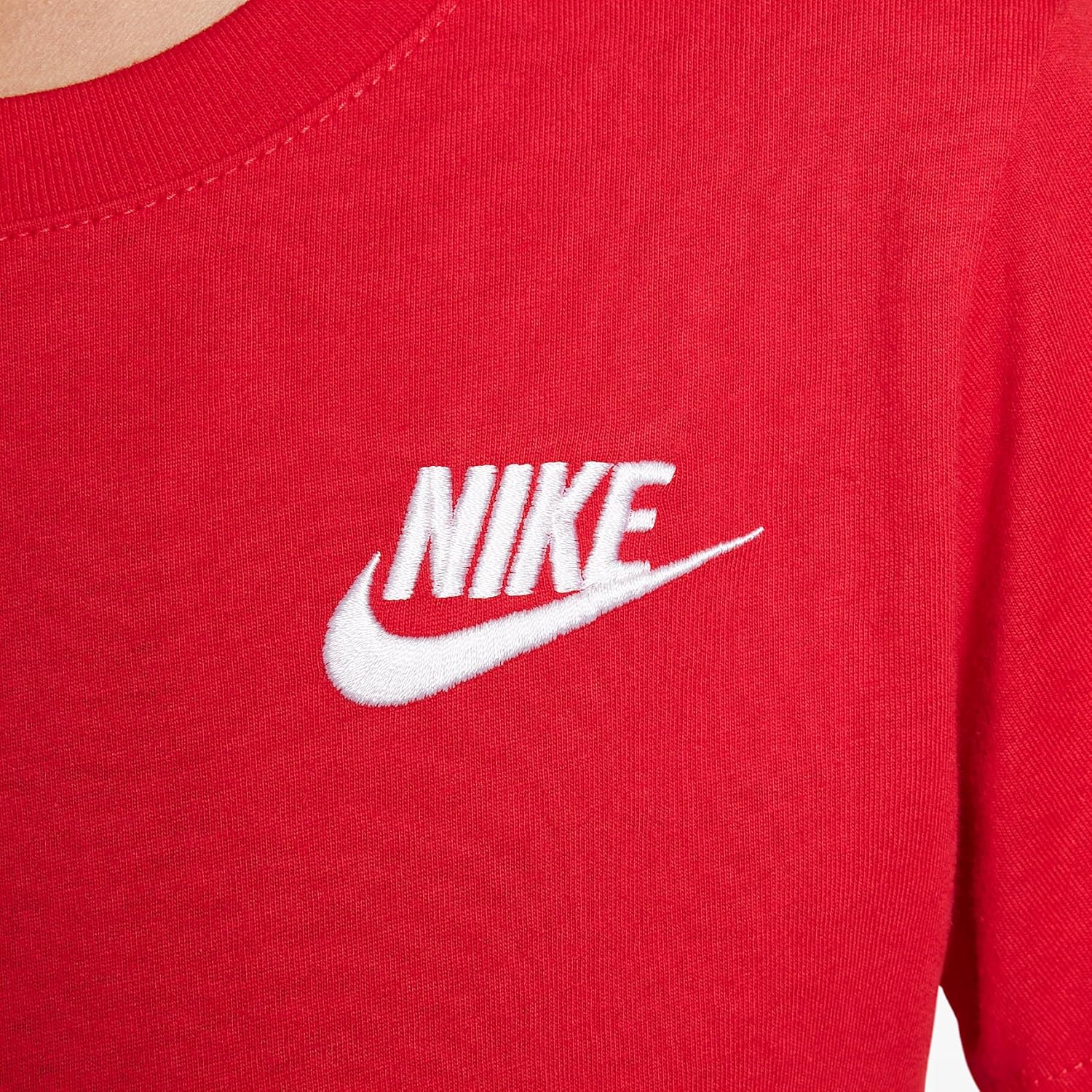 Nike Sportswear Little Kids' T-Shirt (University Red, 86C545-R7N)