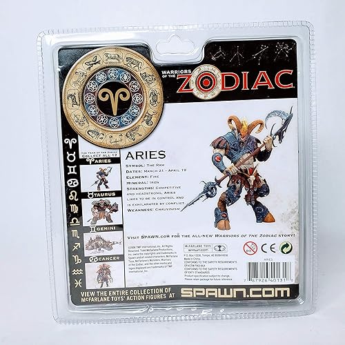 Miniatura 2 de McFarlane Warriors of the Zodiac Aries - Figura de acción de 6 pulgadas