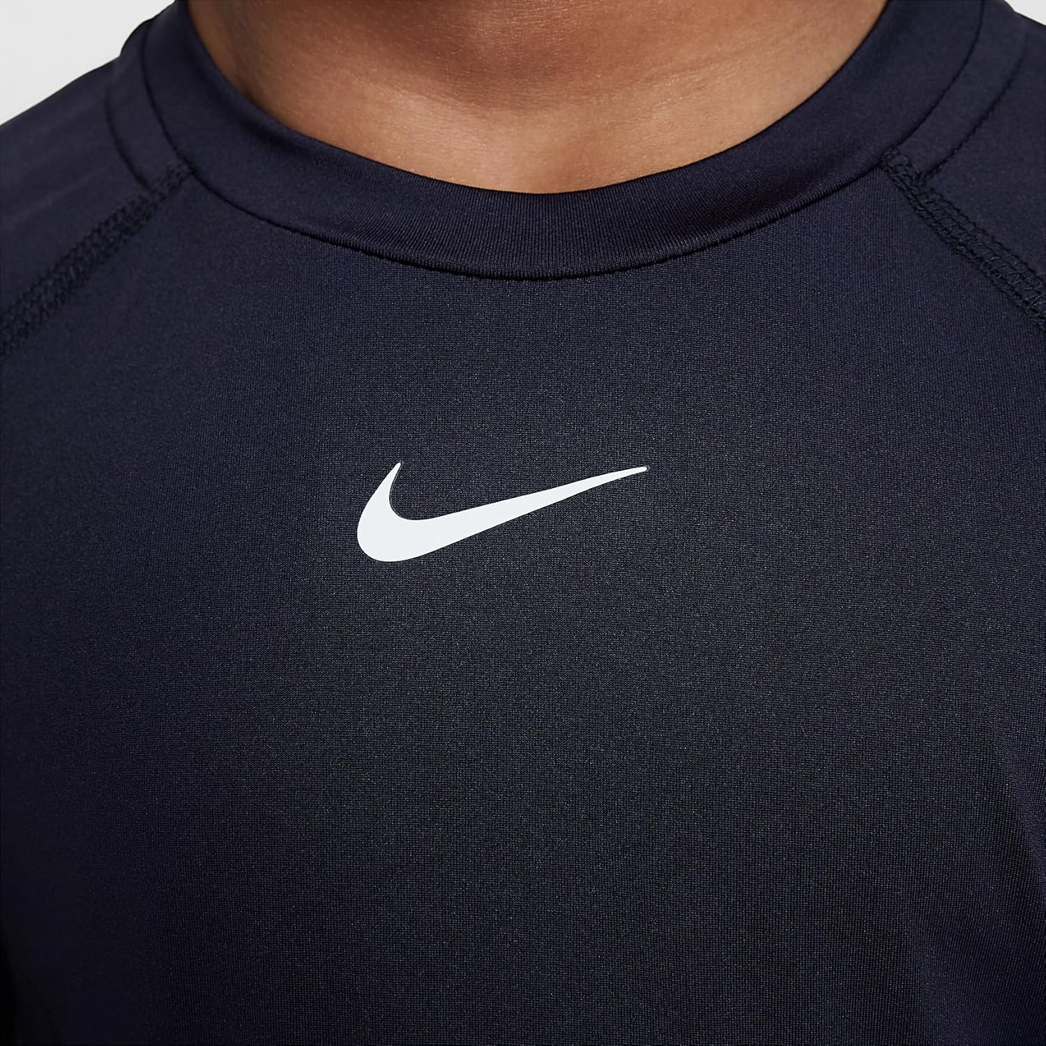 Nike Dri-FIT Pro Little Kids' Short Sleeve Top (86M786-023, Black)