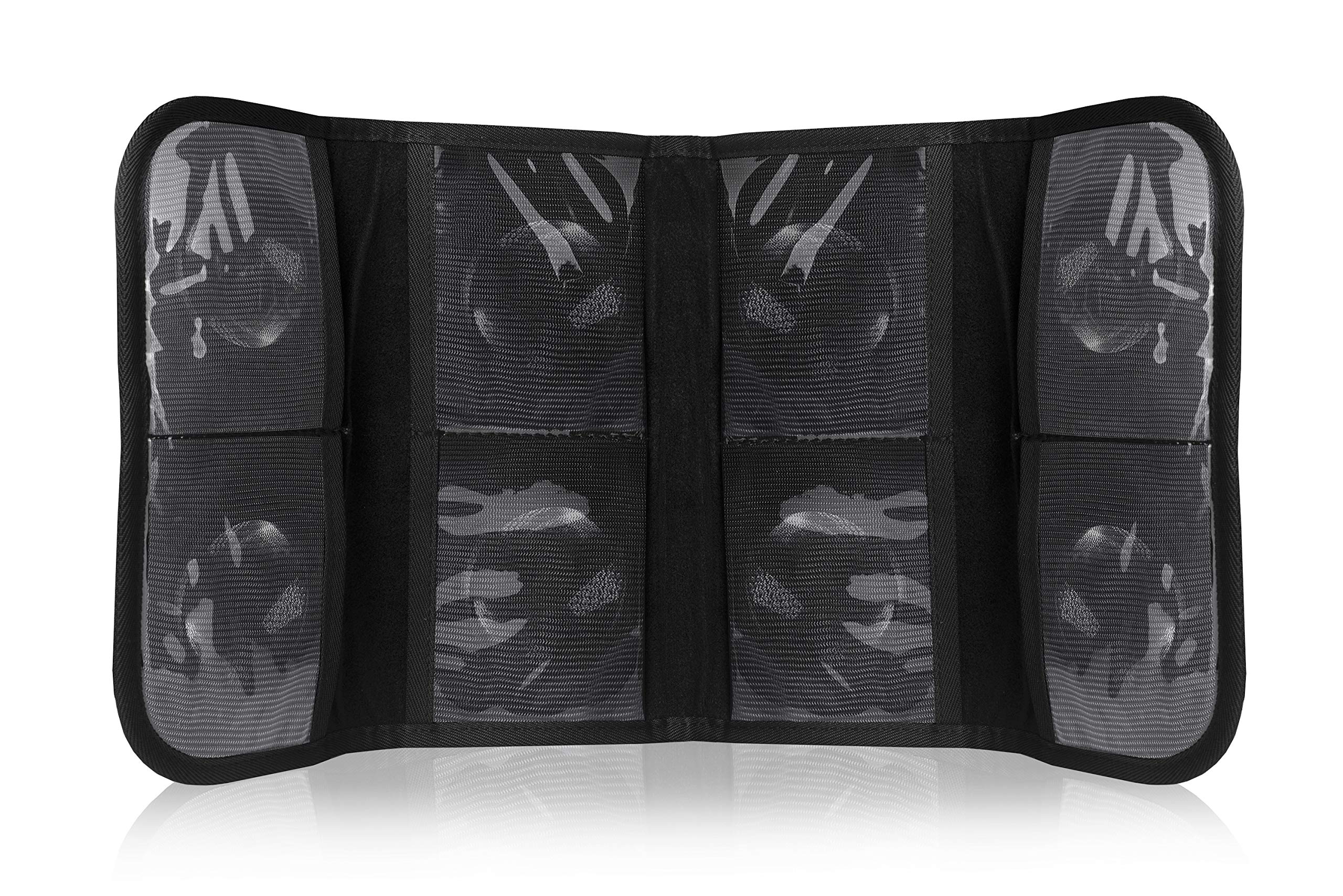 Pocket. Caso. Conservazione di neoprene. Bagagli. Borsa. Borsa protettiva per 8 filtri. Per filtri con diametro fino a 82 mm. Per tutti i filtri fotografici