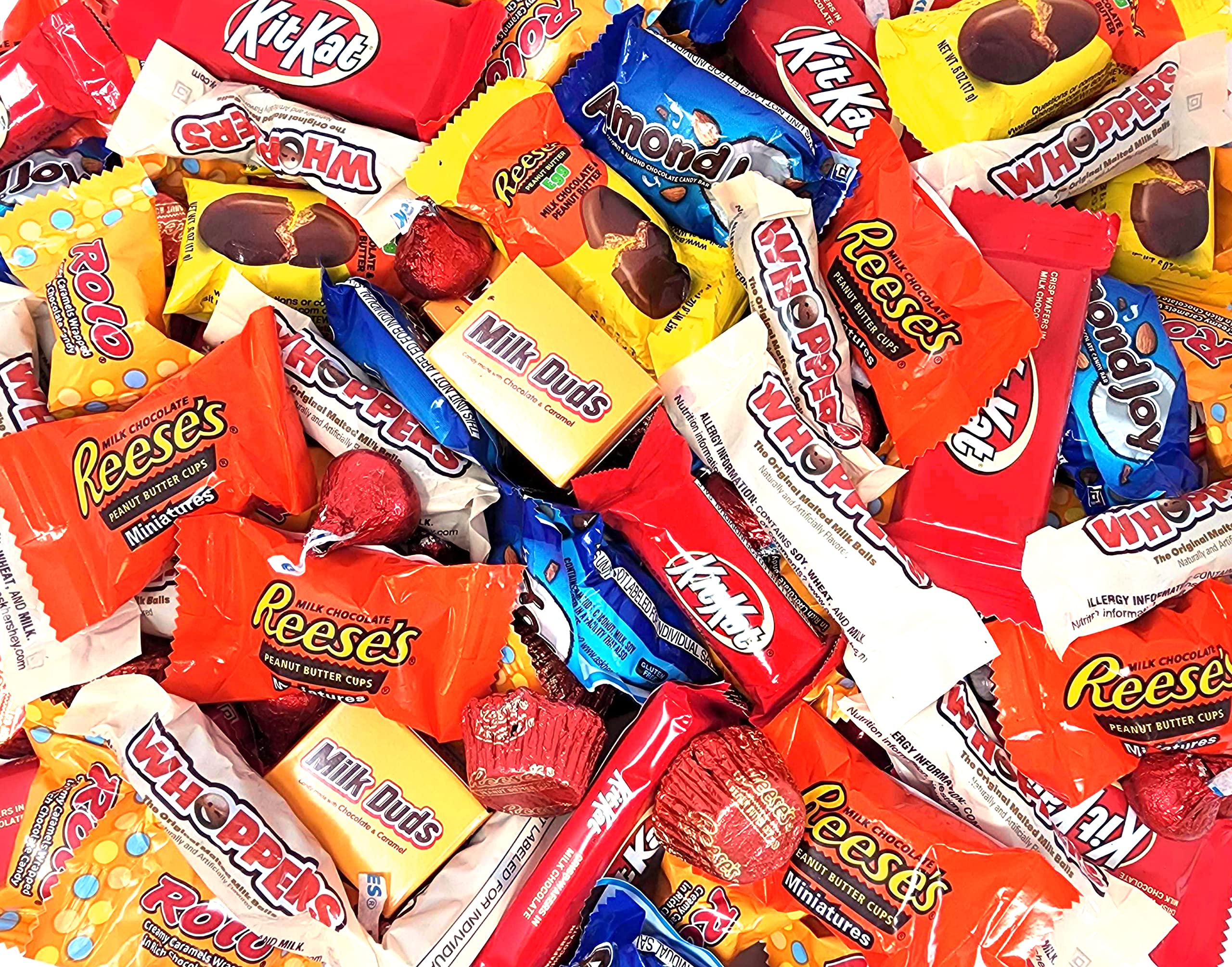 Buy Chocolate Candy Variety Pack KITKAT Bars, HERSHEY'S KISSES, ALMOND