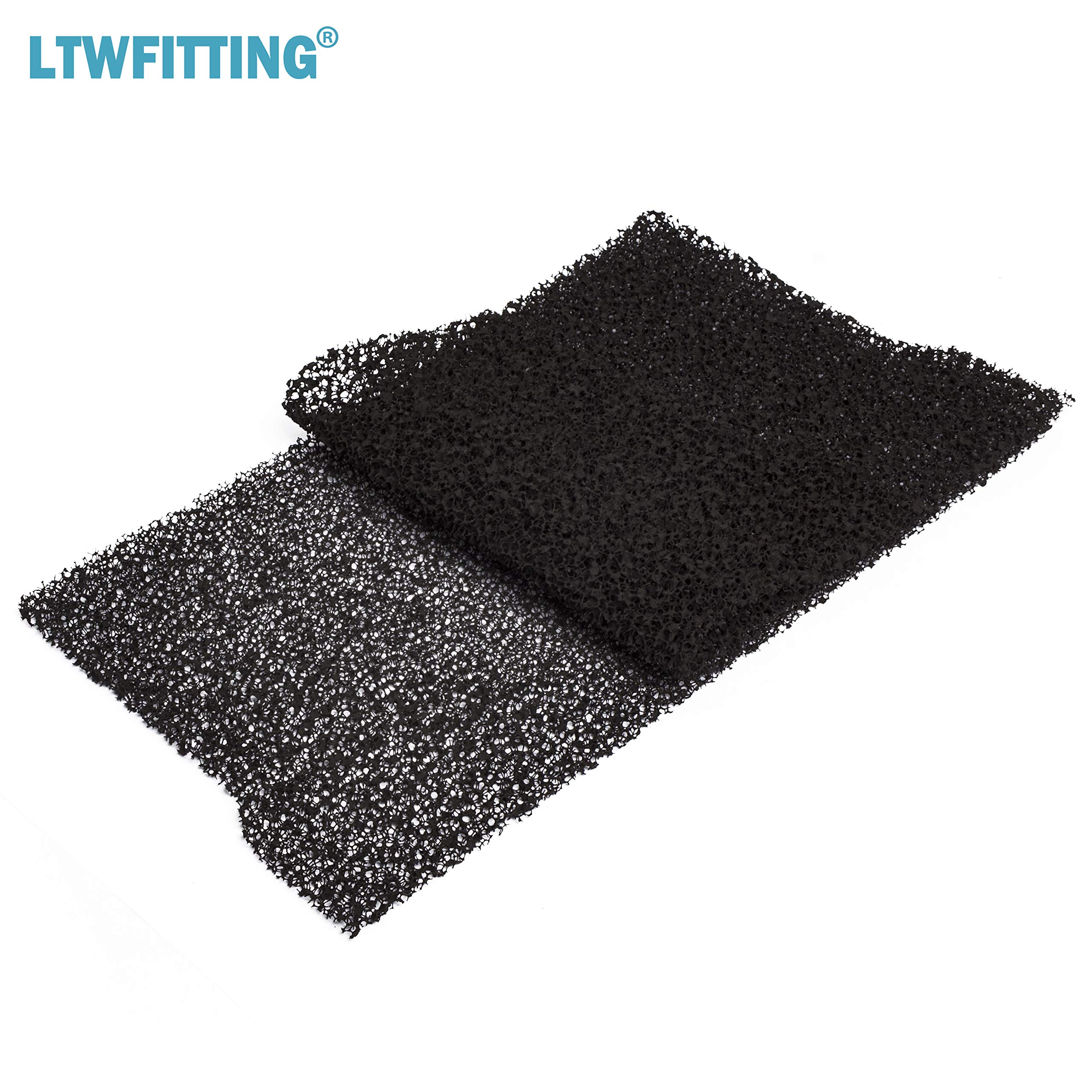 LTWHOME Carbon Pads and Wool Pads Kit Fits for Blagdon Midi-Pond Filter (Pack of 20) - Image 3