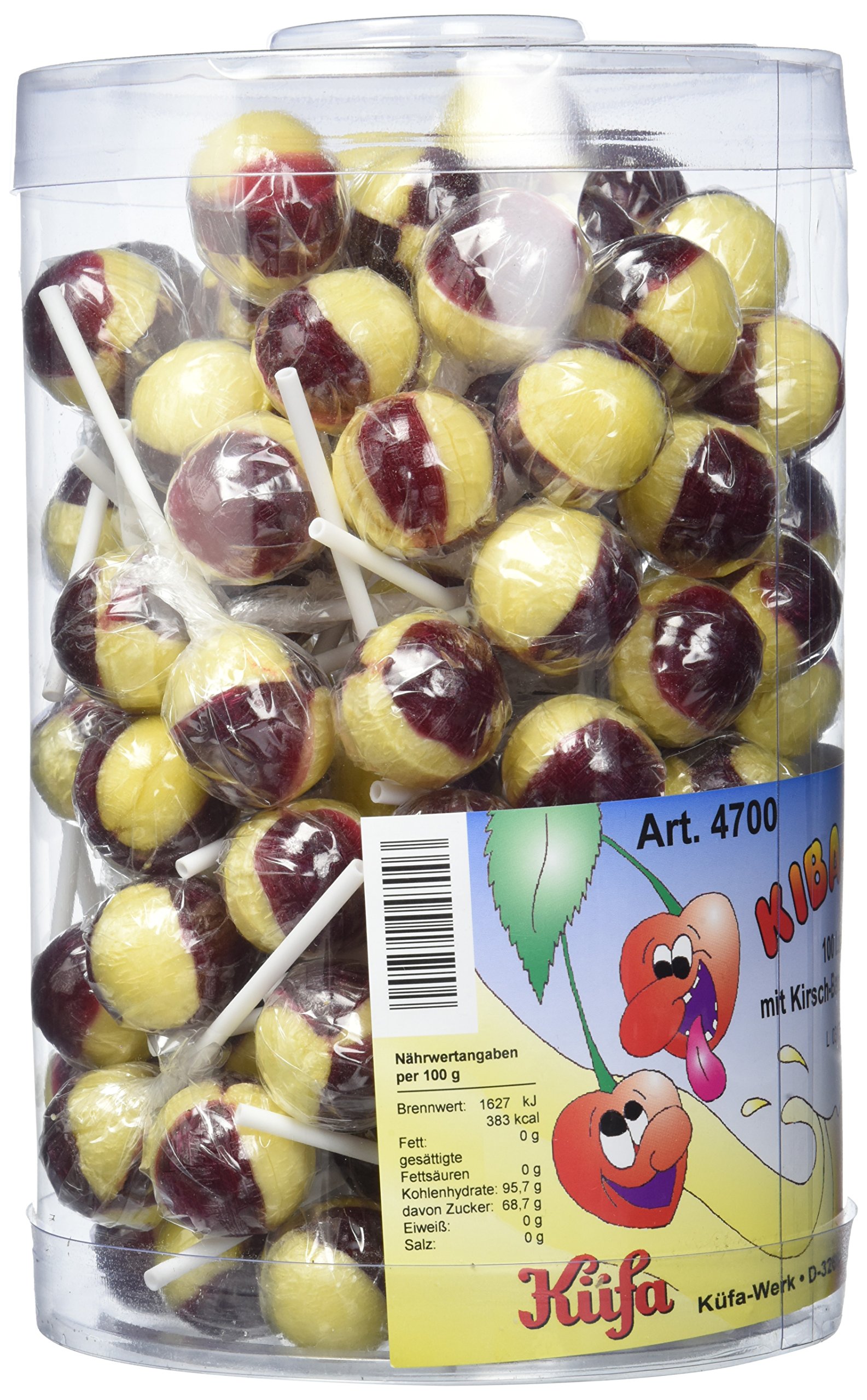 Küfa KiBa Lolly 100 Stück, 1er Pack (1 x 1.7 kg)