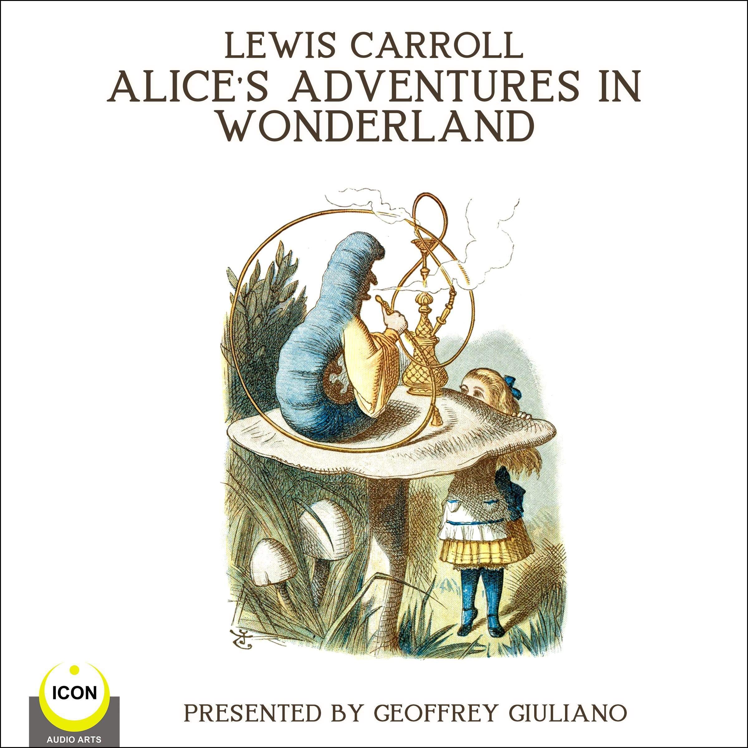 Cover art for Lewis Carrol Alice’s Adventures in Wonderland
