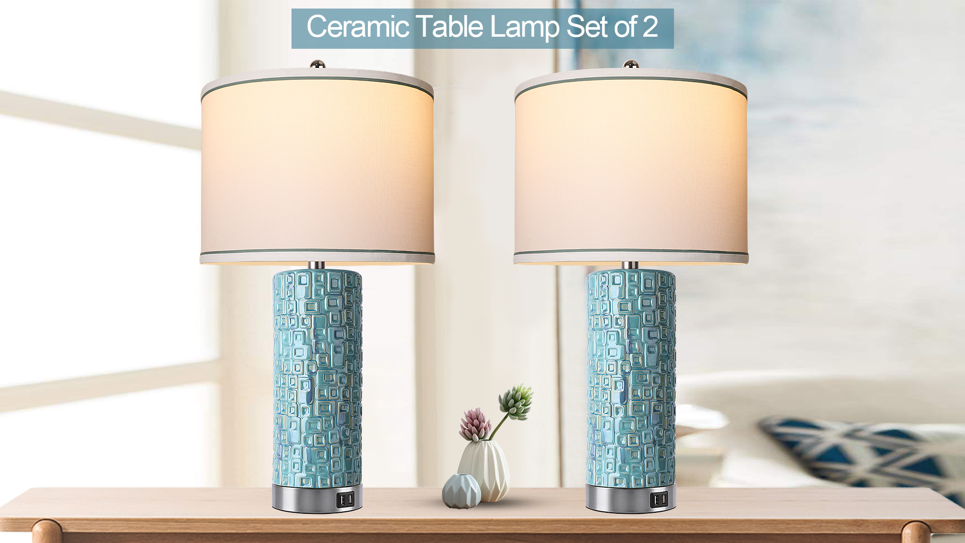 2 Pack Cordless Table Lamps 3 Colors Stepless Dimming Rechargeable 2 Pack Cordless Table Lamps 3 Colors Stepless Dimming Rechargeable