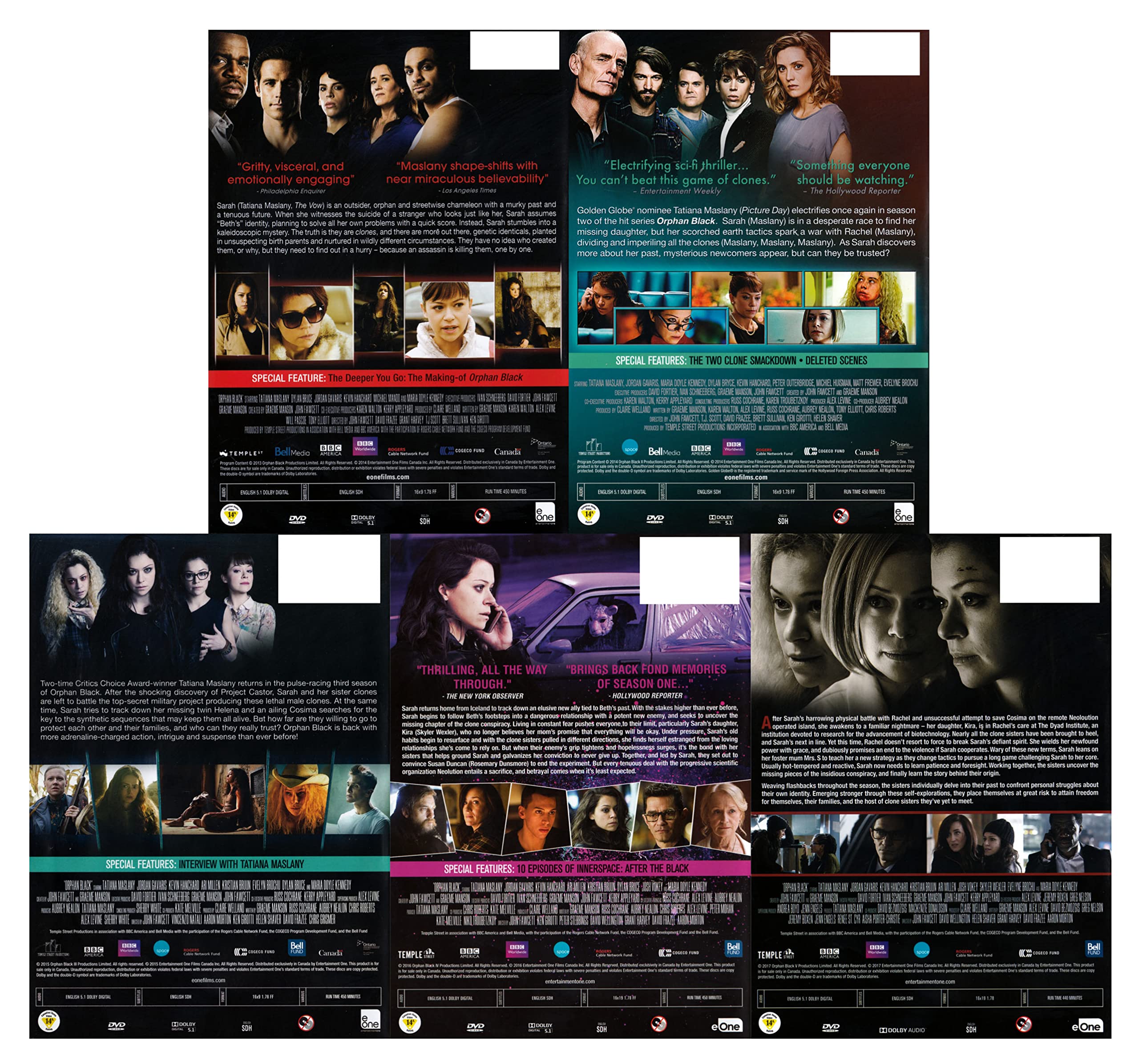Complete Series Orphan Black Prime Video Orphan Black Season The