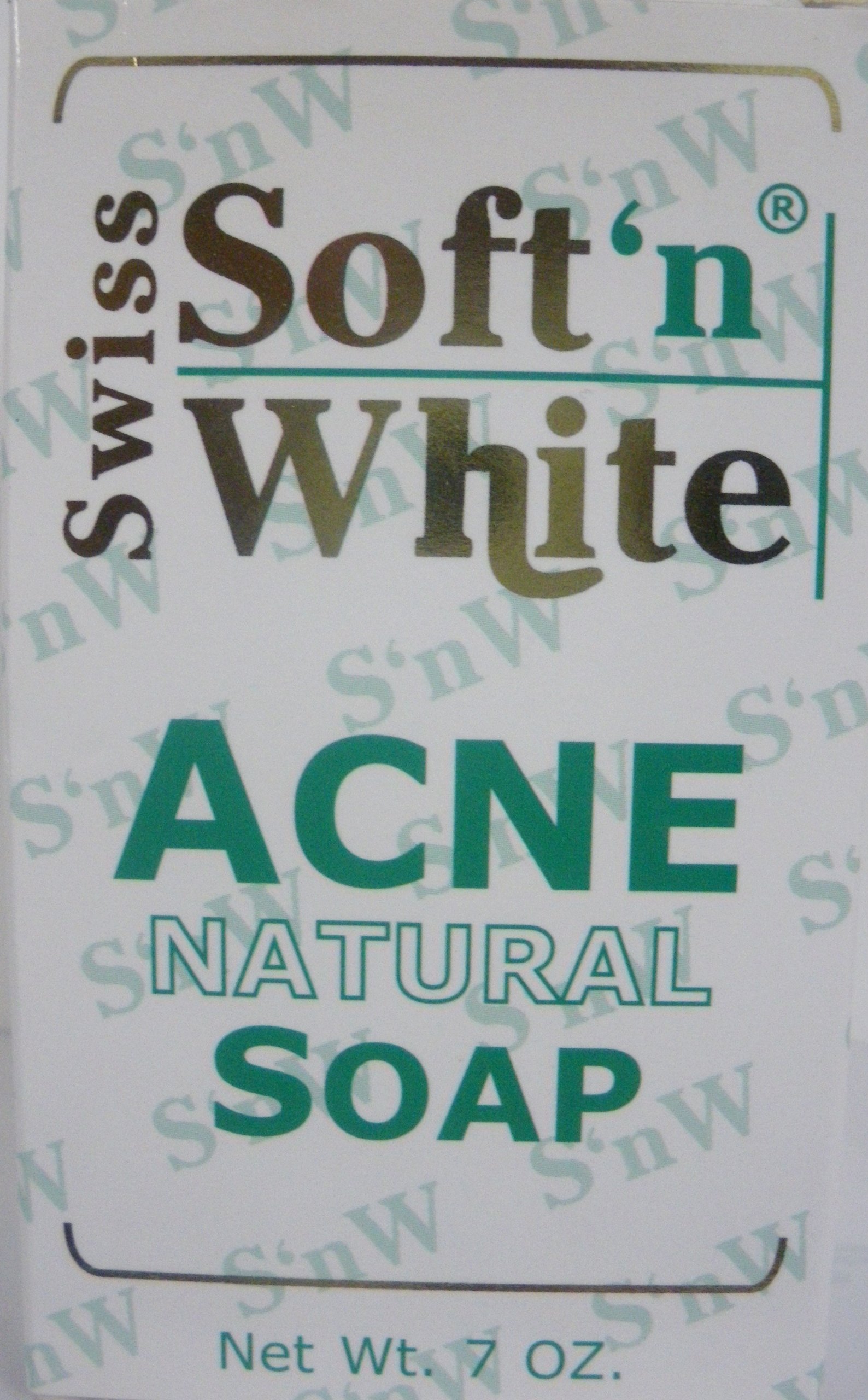 Soft'n White Swiss Acne Soap (200g)