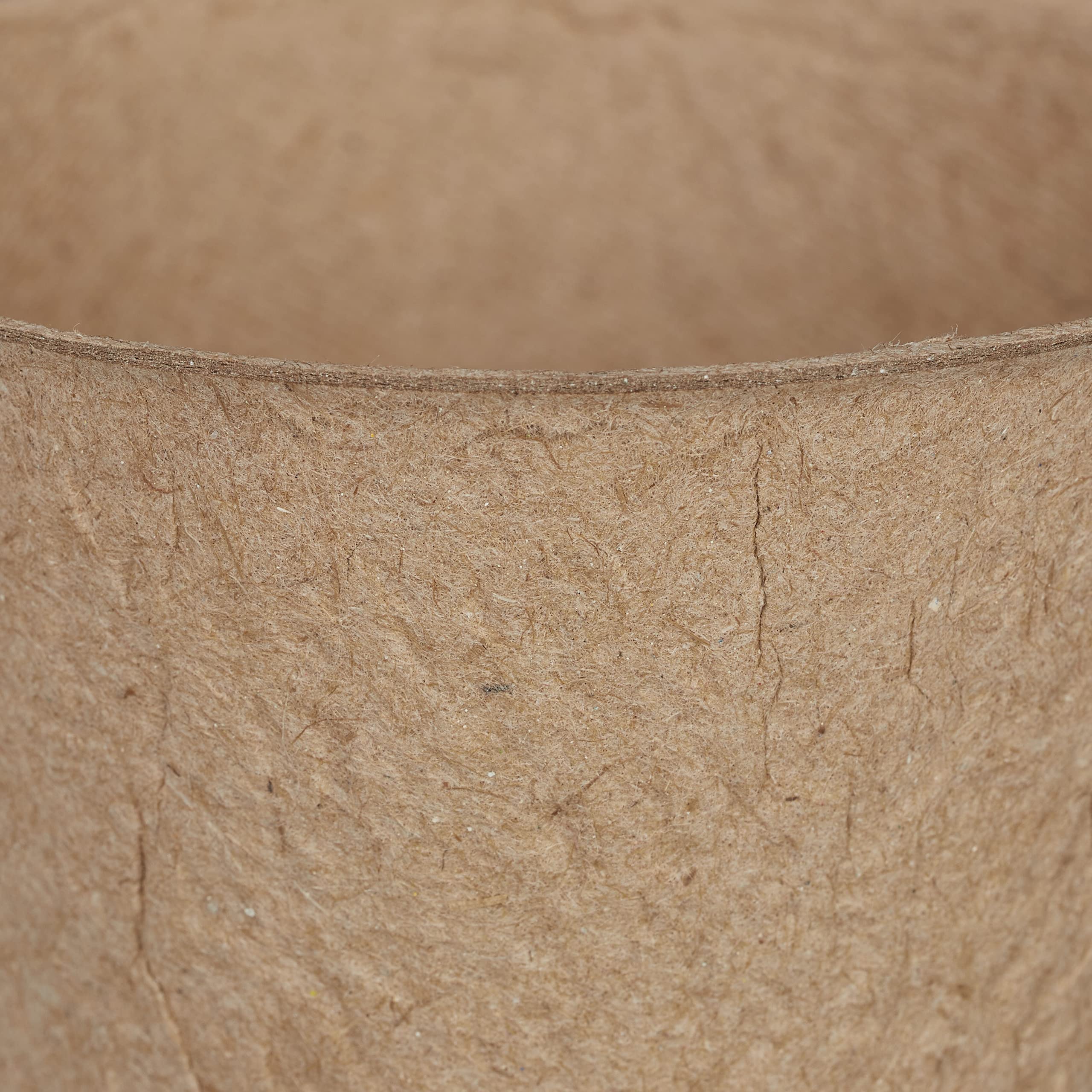 Relaxdays Godet pour semis, Lot de 80, Cellulose, HxD: 5x6 cm, Pots Ronds pour légumes, Nature