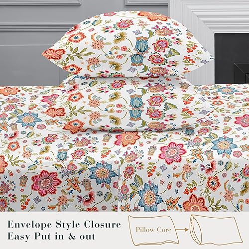 Miniatura 4 de YIYEA Juego de sábanas tamaño Queen, lujosas sábanas de microfibra de doble cepillado de 1800 hilos, calidad hotelera, para cama tamaño Queen, extra