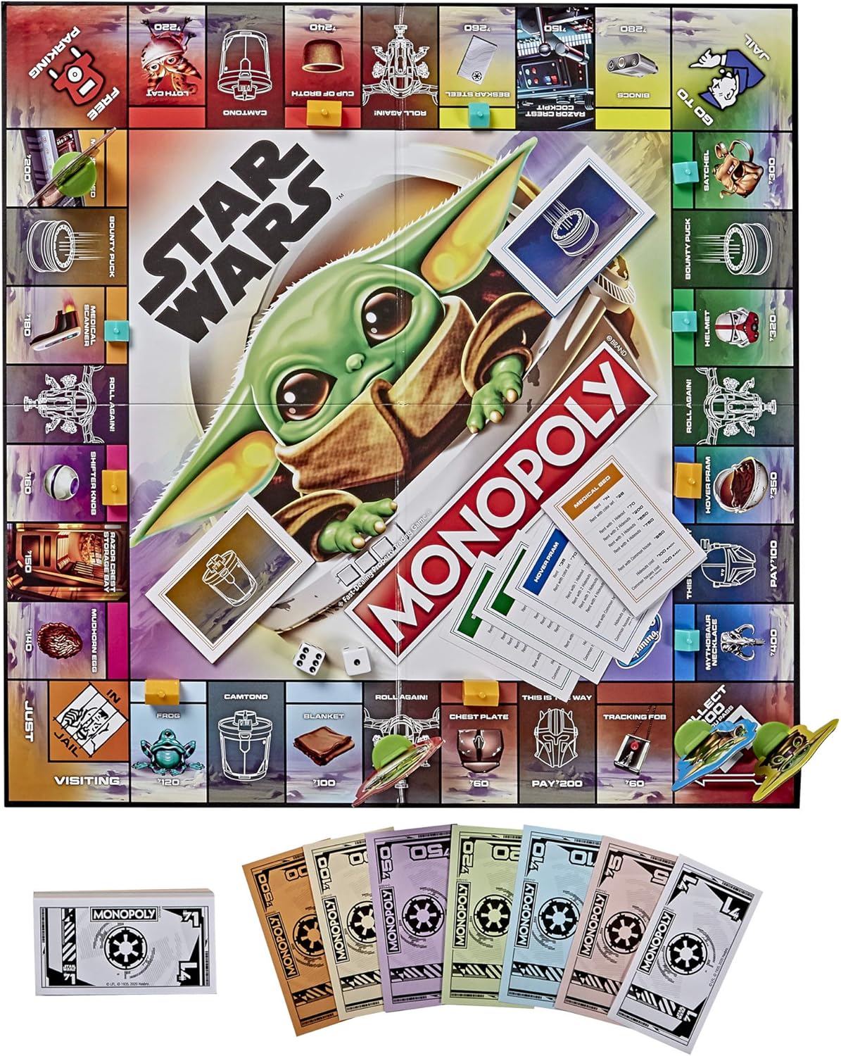 Hasbro : Monopoly / Star Wars / The Mandalorian (Bilingual)