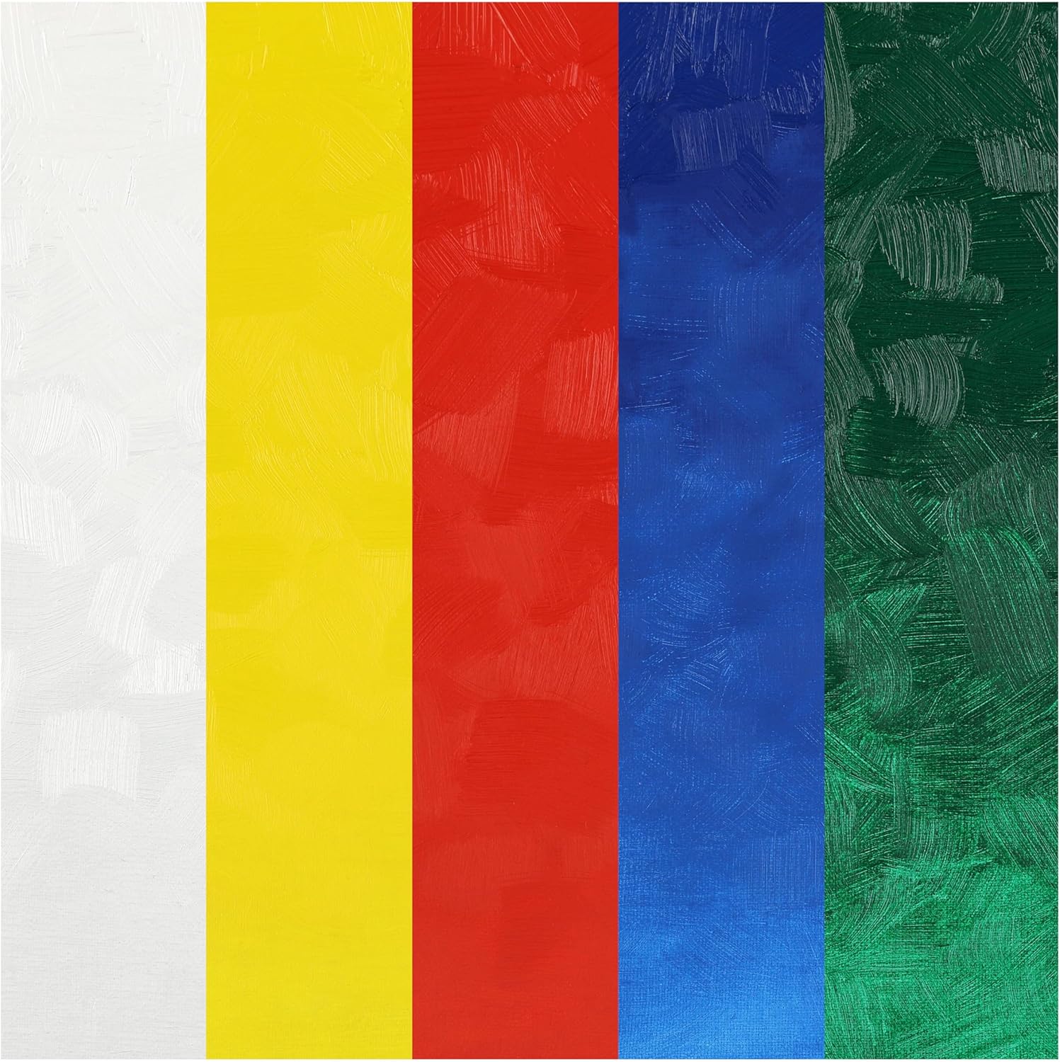 Tusc & Pine Artist Oil Paint - 40 ml Set of 5 - Classic Colors - Non-Yellowing, Rich & Creamy Consistency, Maximum Pigment Load, Small Batch Milled Oil Paints Developed for Professional Artists