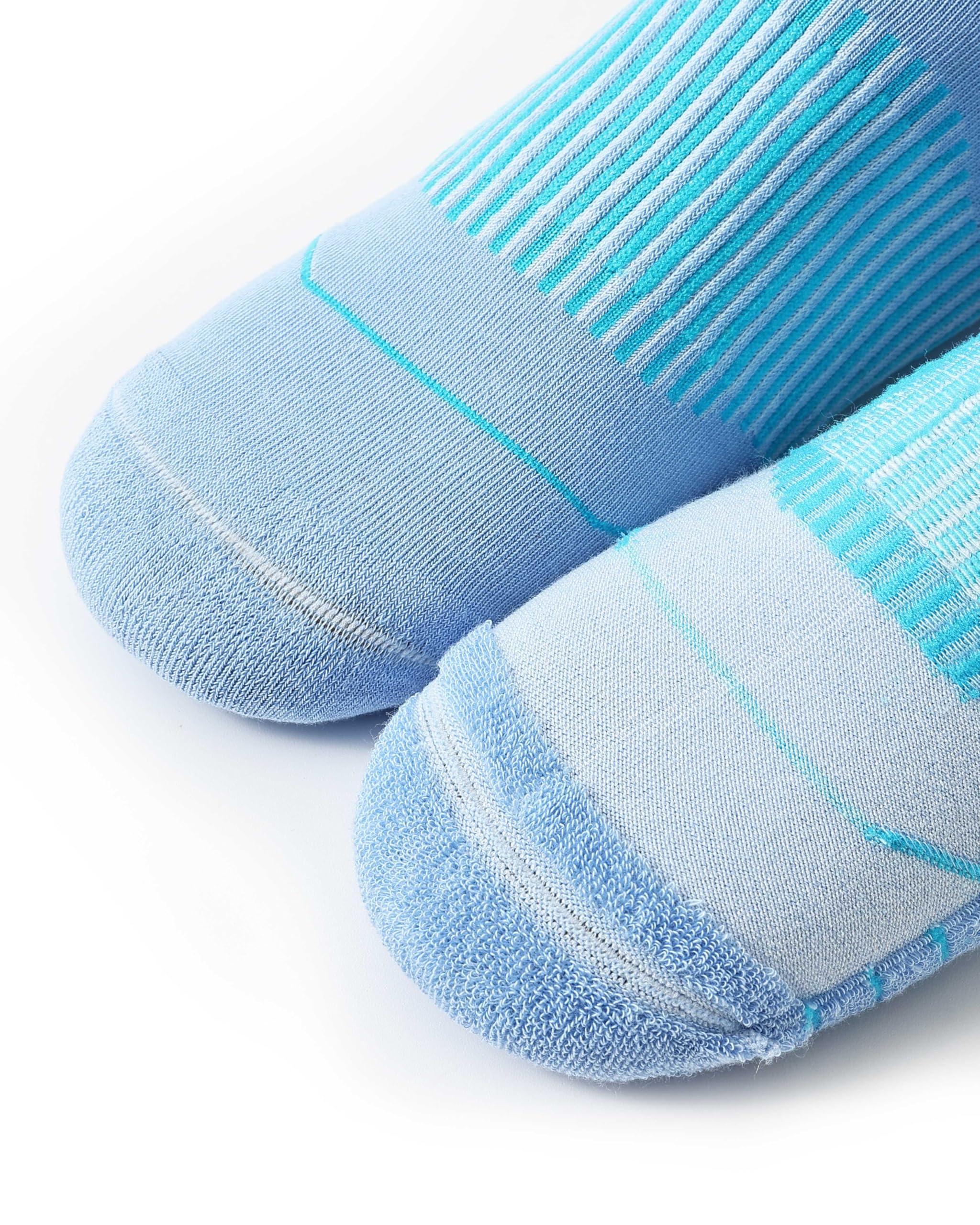 Jeasona 5 paia di calzini a compressione da donna con supporto alla caviglia senza cuciture in bambù calzini da donna 6-9 supporto per fascite plantare per sport escursionismo, corsa, volo
