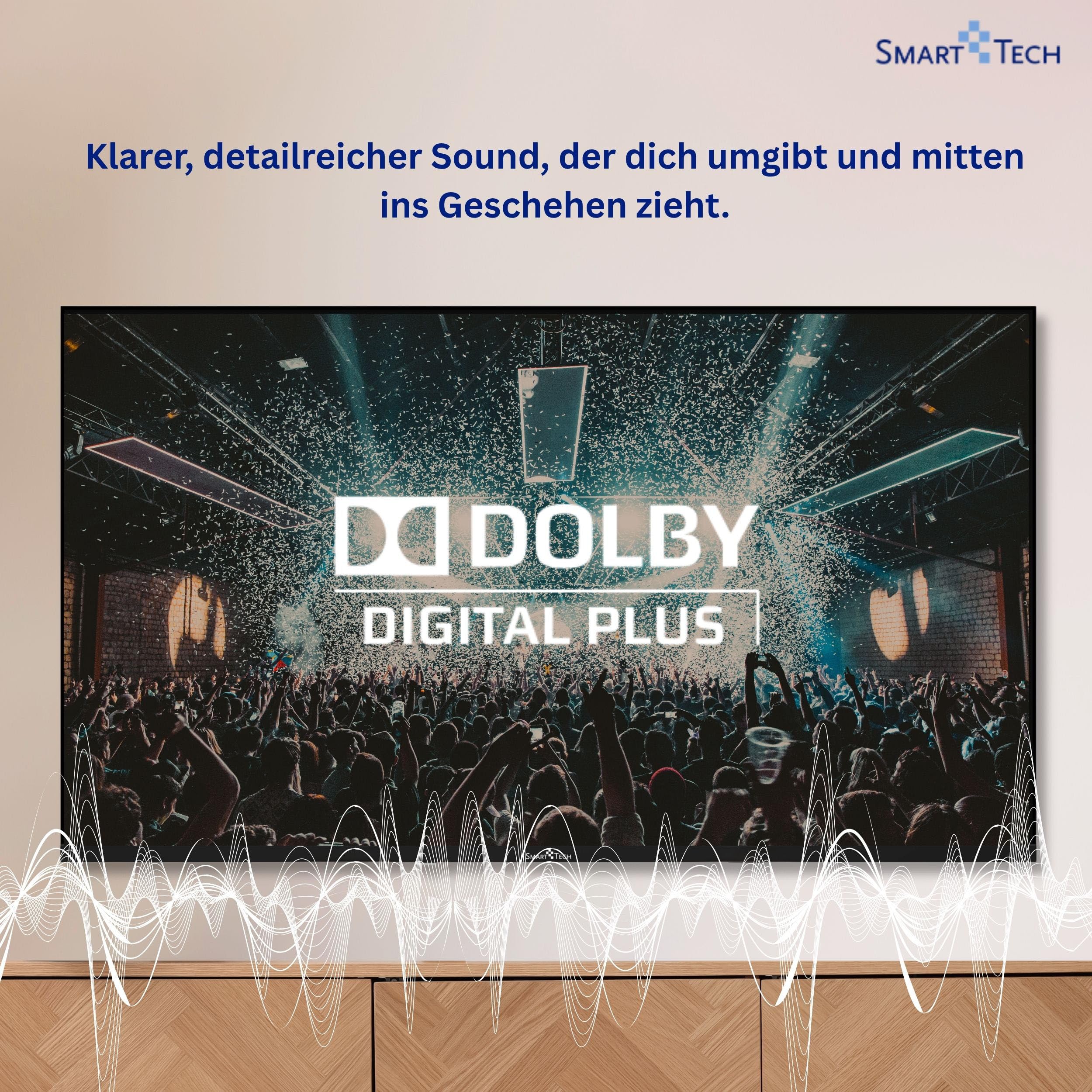Smart Tech 43QF02VD QLED Fernseher 43 Zoll Smart TV 4K UHD Amazon Fire TV – Ansicht 9
