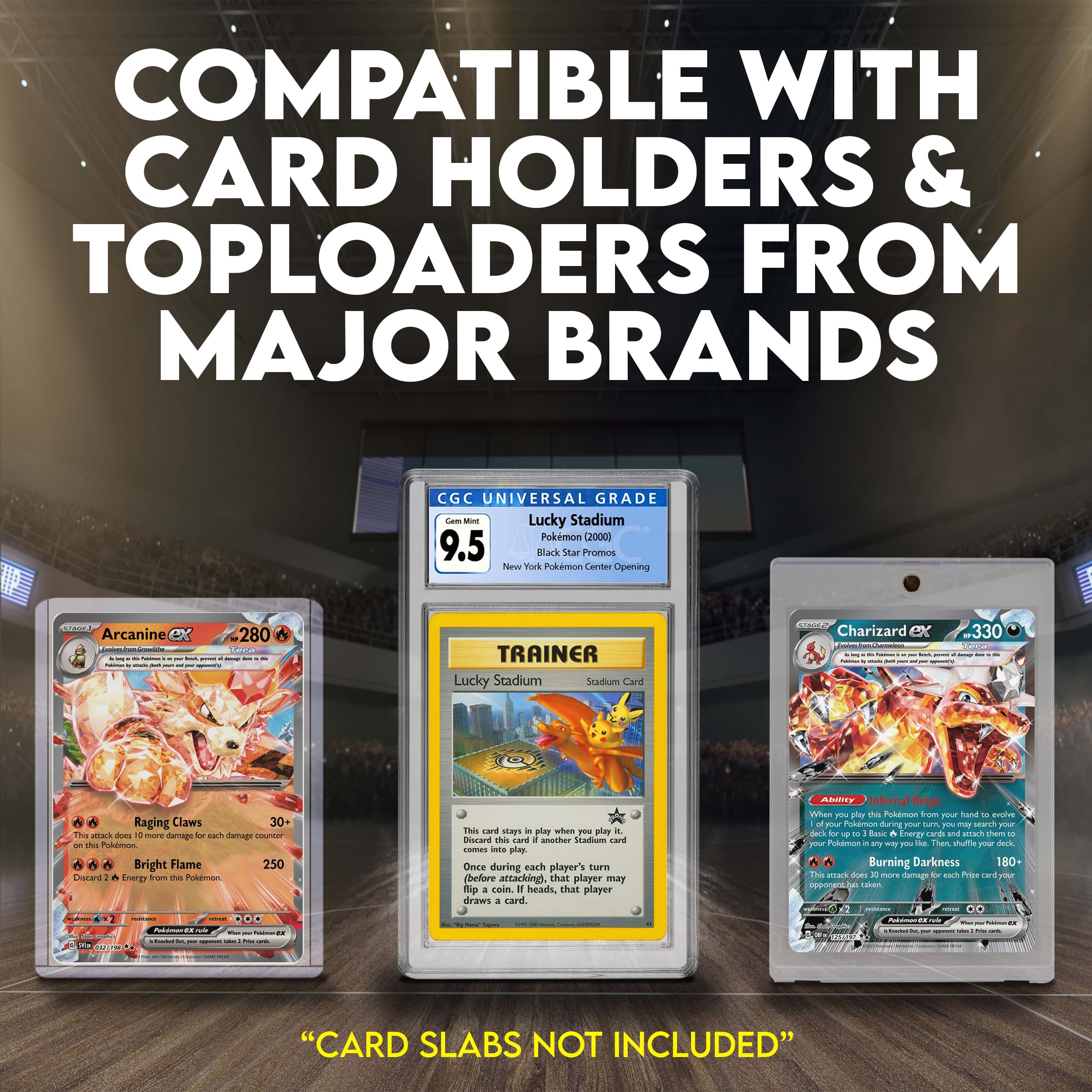 Tapeera 3-Pack Acrylic Tabletop Card Holder Display Holds 12 Cards Trading Card Slab Display for Graded Cards Magnetic Cards & Toploader Sports Card Display Case for Baseball Basketball Football - BigaMart Tapeera 3-Pack Acrylic Tabletop Card Holder Display Holds 12 Cards Trading Card Slab Display for Graded Cards Magnetic Cards & Toploader Sports Card Display Case for Baseball Basketball Football - BigaMart