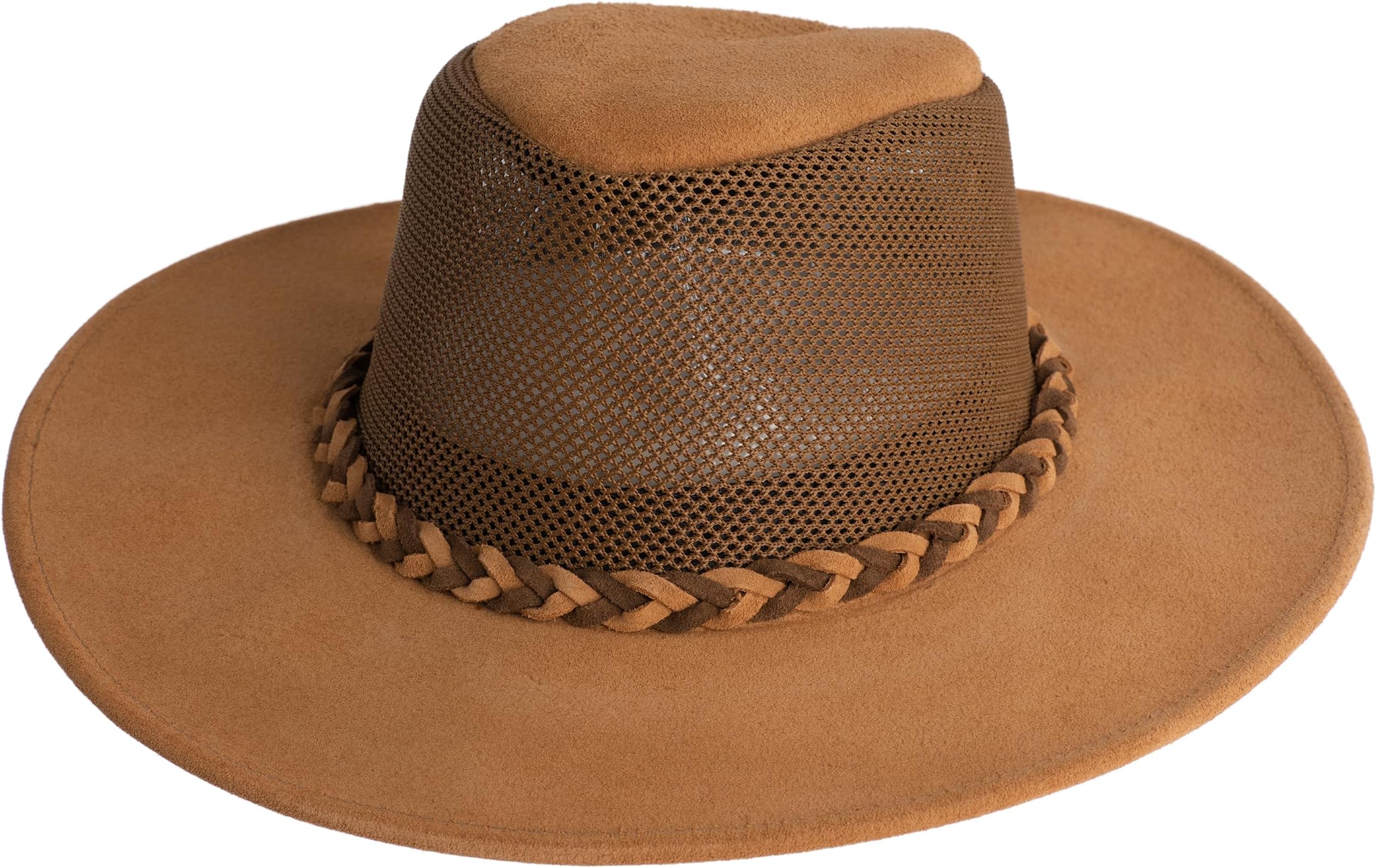 Wrangler Outdoor Explorer Hat - 3 Inch Brim with Mesh Crown - Perfect Hat for Hiking and Outdoor