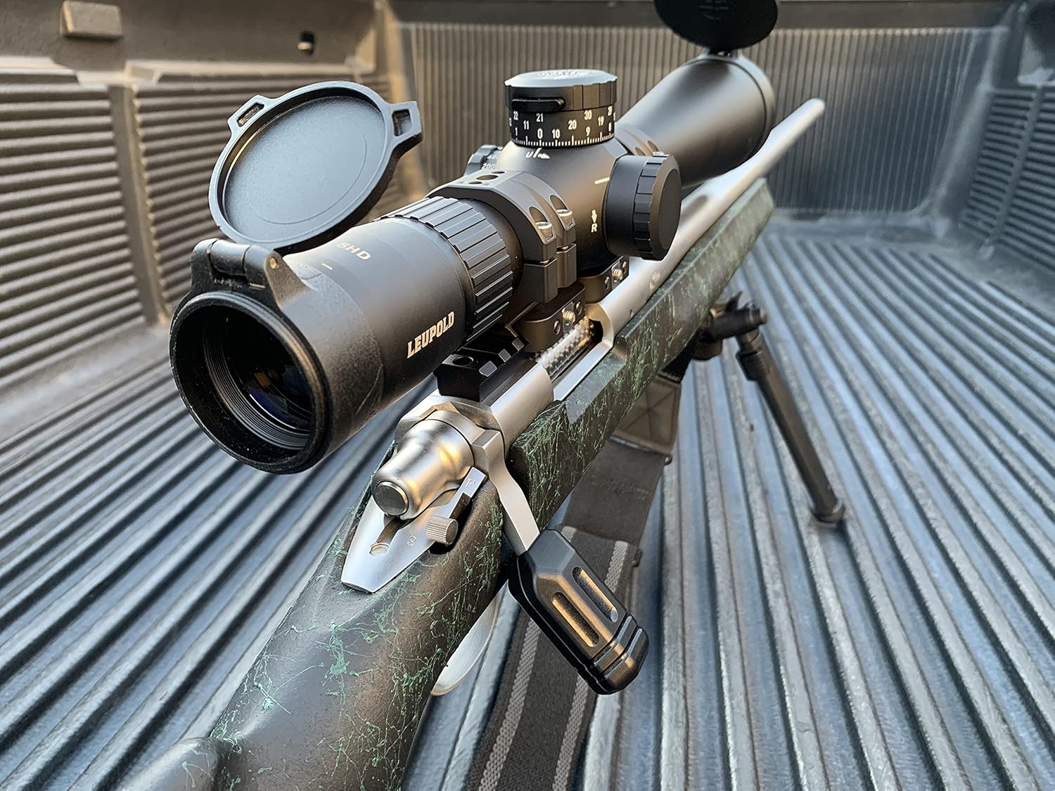 Billet Aluminum Bolt On/Clamp On Bolt Action Knob Extension Handle for Remington 700 Bolt Action Rifle (Competition Version) Type #2