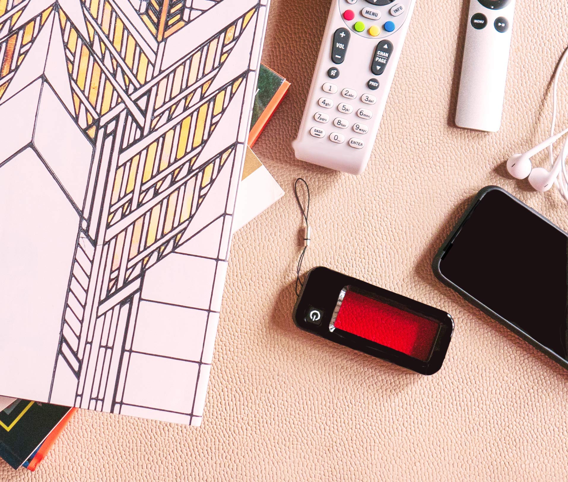 Hidden Camera Detector - Anti Spy Finder with The Largest Infrared Viewer and Brightest LEDs. Travel Size Pro Security and.