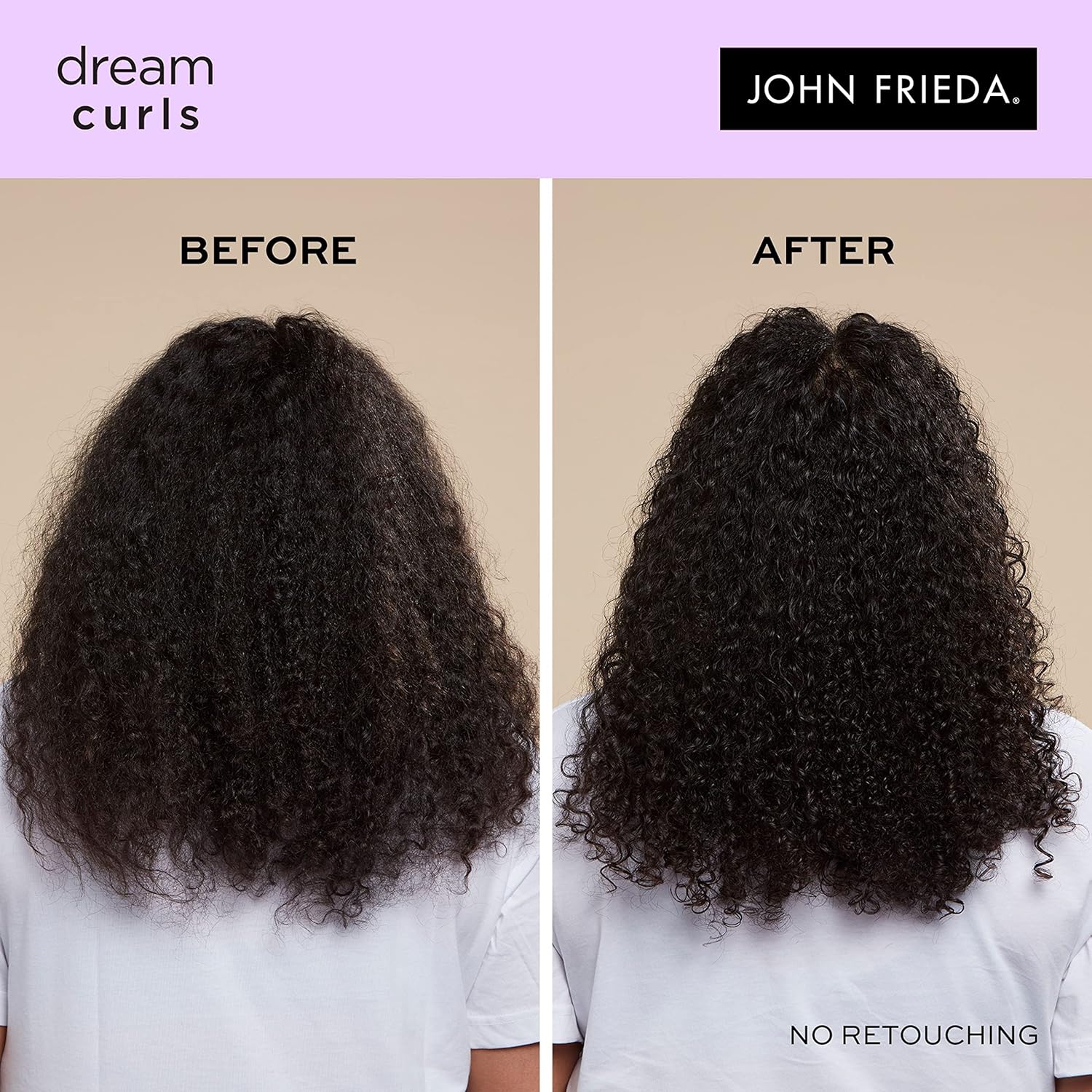John Frieda Frizz Ease Dream Curls Fast Absorbing & Nourishing Curl Crème Oil for Soft & Defined Curls 100 ml for Wavy & Curly Hair