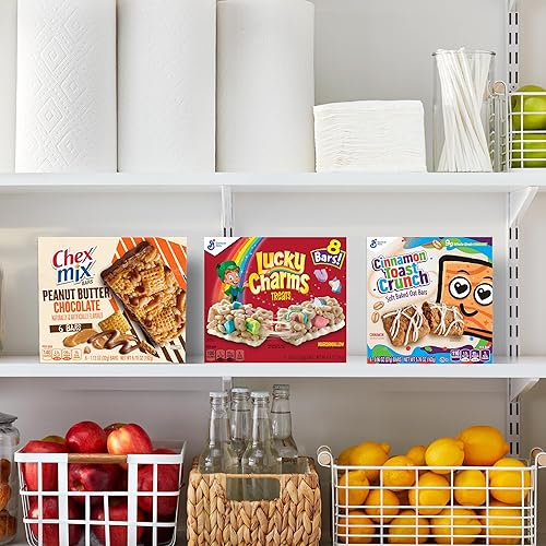 Miniatura 8 de Cinnamon Toast Crunch Barras de avena horneadas suaves, barras de aperitivos masticables, 6 unidades