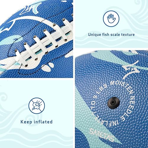 Miniatura 2 de Tamaño oficial 679 Fútbol de cuero compuesto de poliuretano para entrenamiento en interiores y exteriores y juego recreativo, juguete de idea de