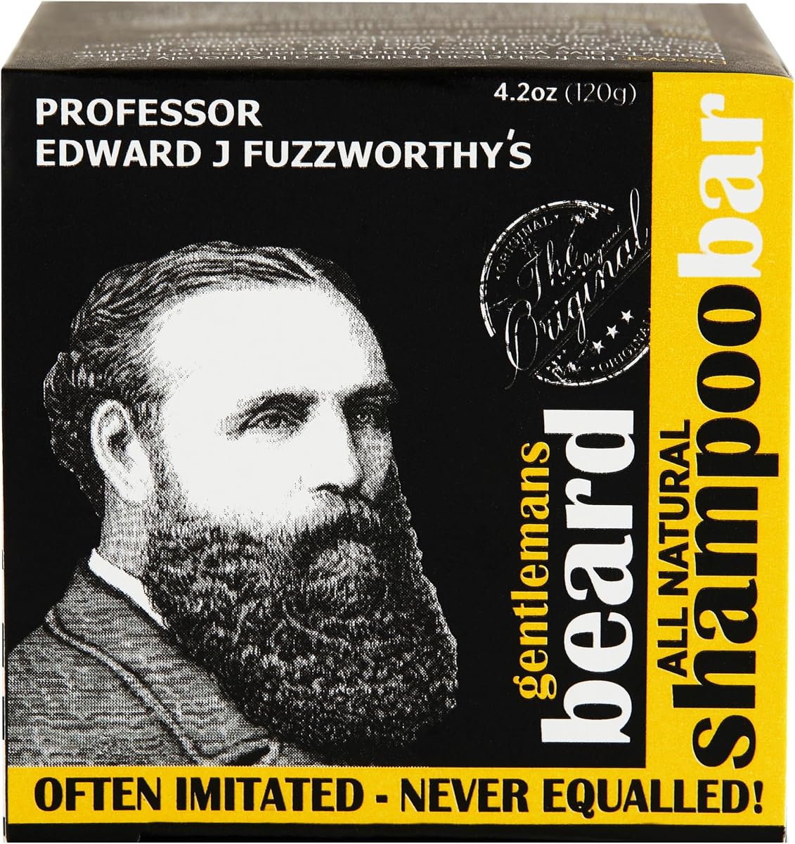 Professor Fuzzworthy's Beard SHAMPOO with All Natural Oils From Tasmania Australia - 120gm