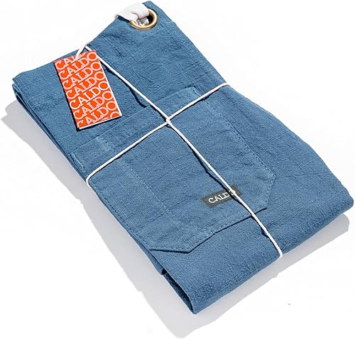 Miniatura 5 de Caldo Linen - Delantal de cocina para hombre y mujer, delantal de lino, ajustable con bolsillos