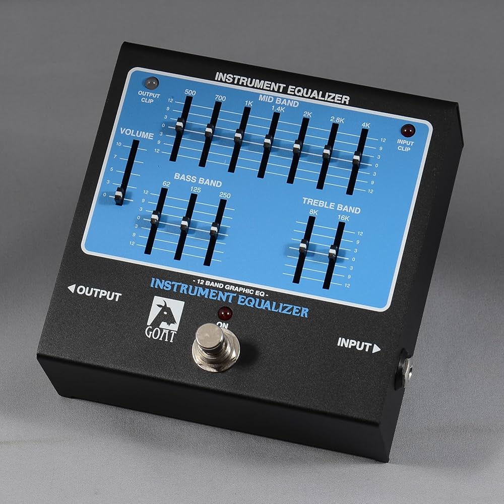 ■GOAT INSTRUMENT EQUALIZER BLUE SERIES Amazon.com: GOAT BLUE SERIES INSTRUMENT EQUALIZER : Musical