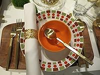 Vista 3 de Godinger Bandeja rectangular de madera para servir, regalo perfecto para las fiestas