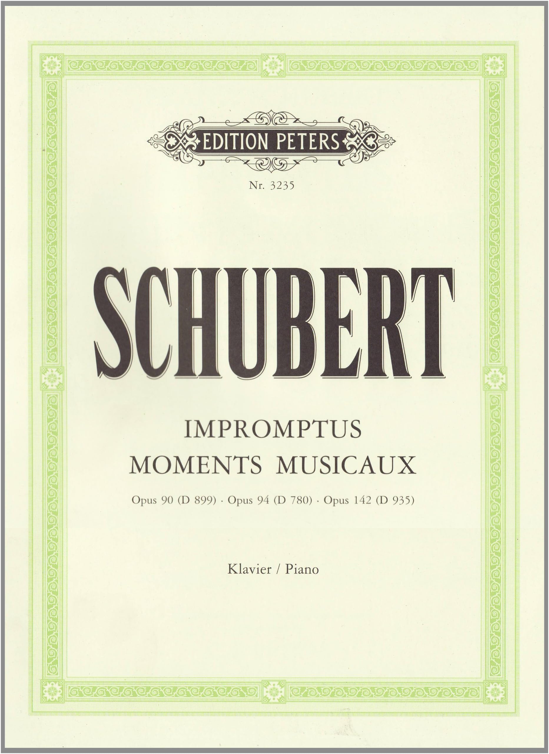 Impromptus & Moments Musicaux