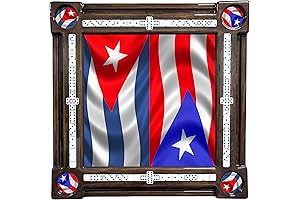 Customizable Cuban & Puerto Rican Themed Domino Table