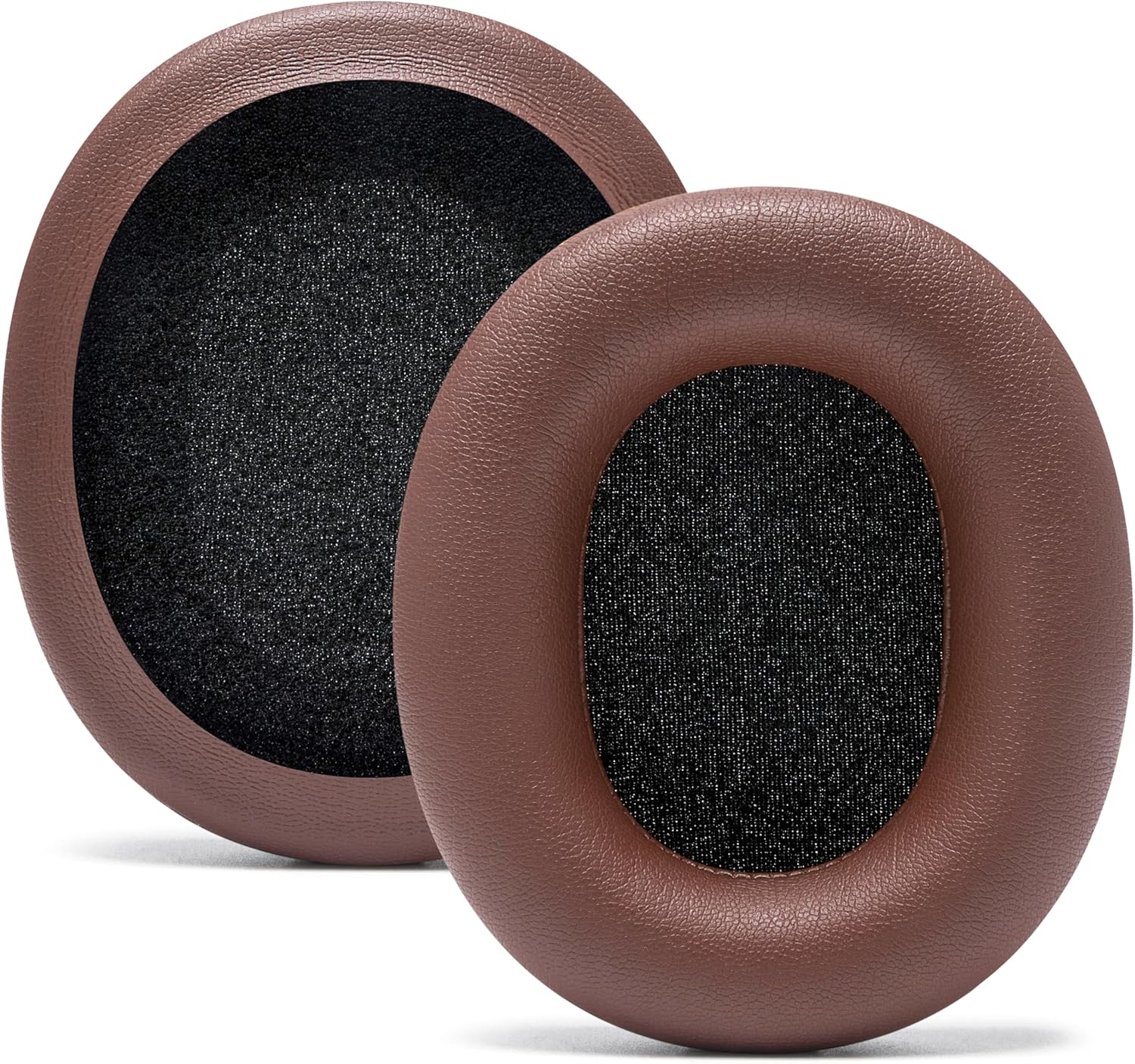 WC PadZ M50X - Upgraded Earpads for Audio Technica M50X / M40X / M30X and More ATH Headphone Models, by Wicked Cushions | Thick and Soft Earpads for Longer Listening | Brown