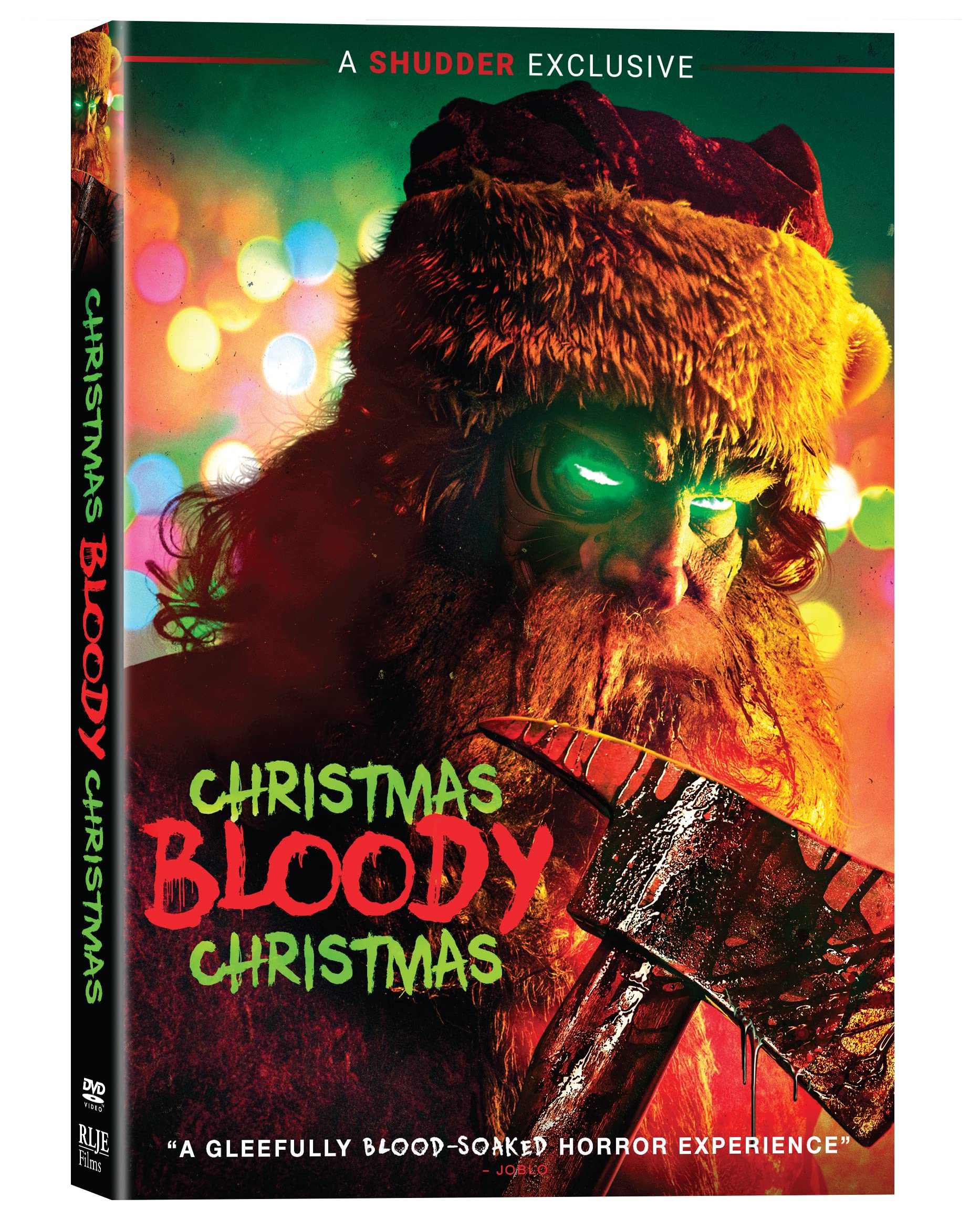 Cine Christmas Bloody Christmas DVD con Papá Noel robot asesino edición EE.UU.