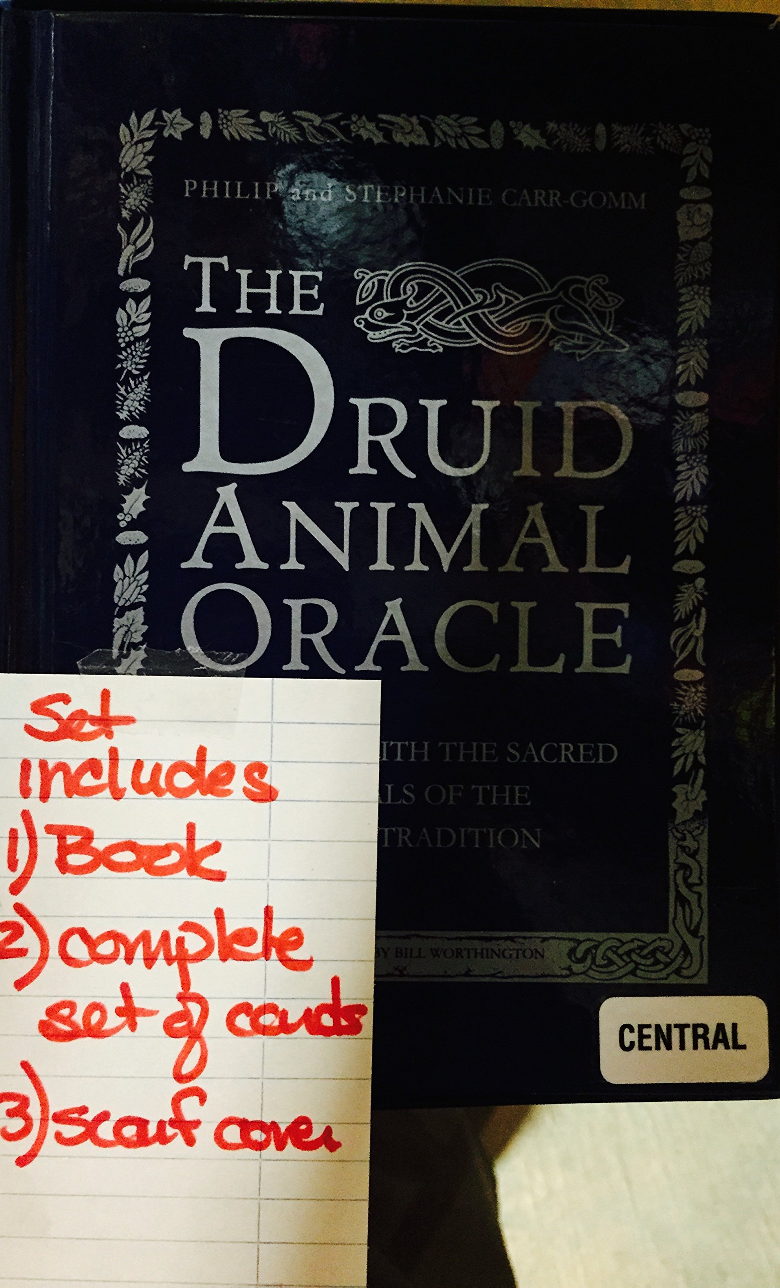 Druid Animal Oracle Deck & Book Set
