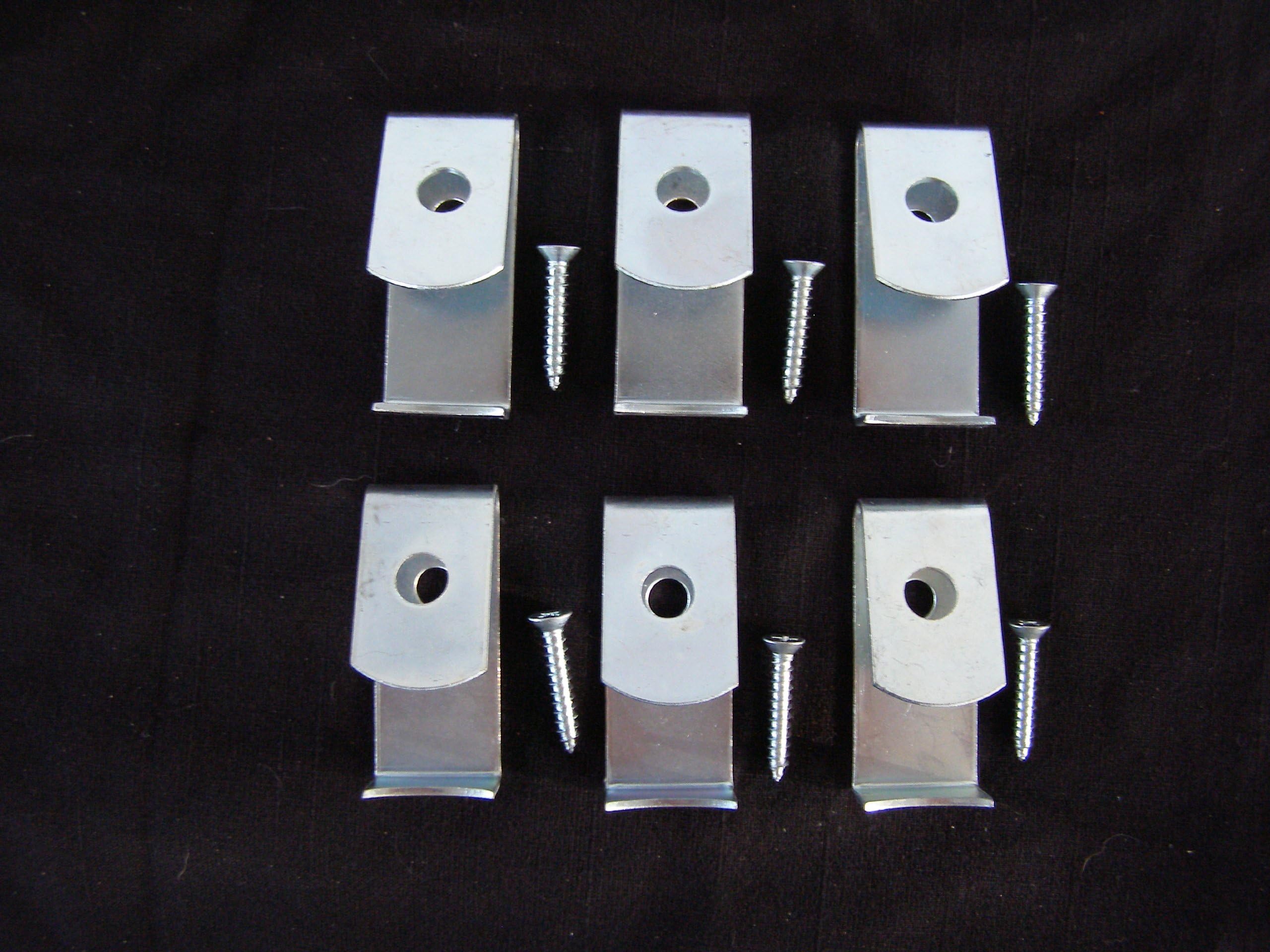 Pot Klips, Clay Flower Pot Hangers. 6 Pack.