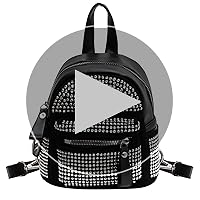 Amazon.com: Hyuyikuwol Casual Rhinestone Mini Backpack